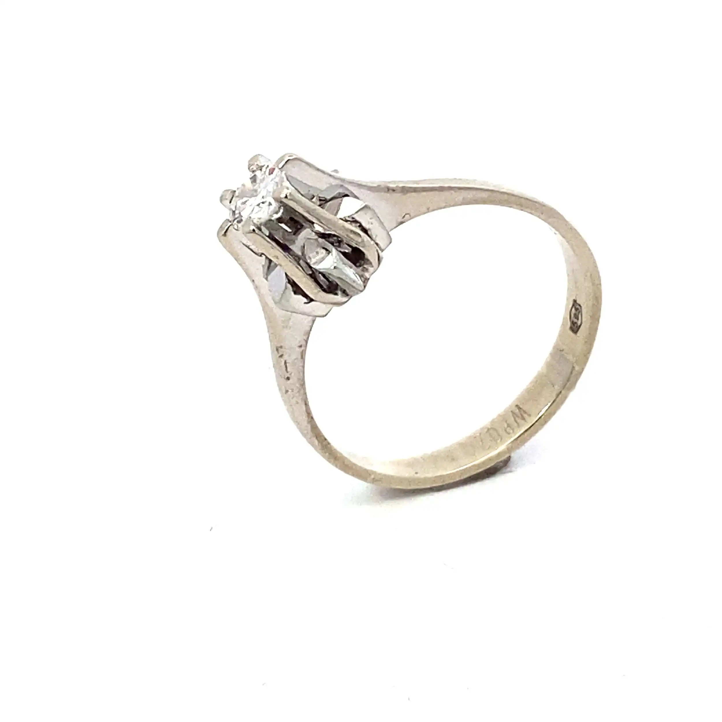 Ring Weißgold mit Brillant