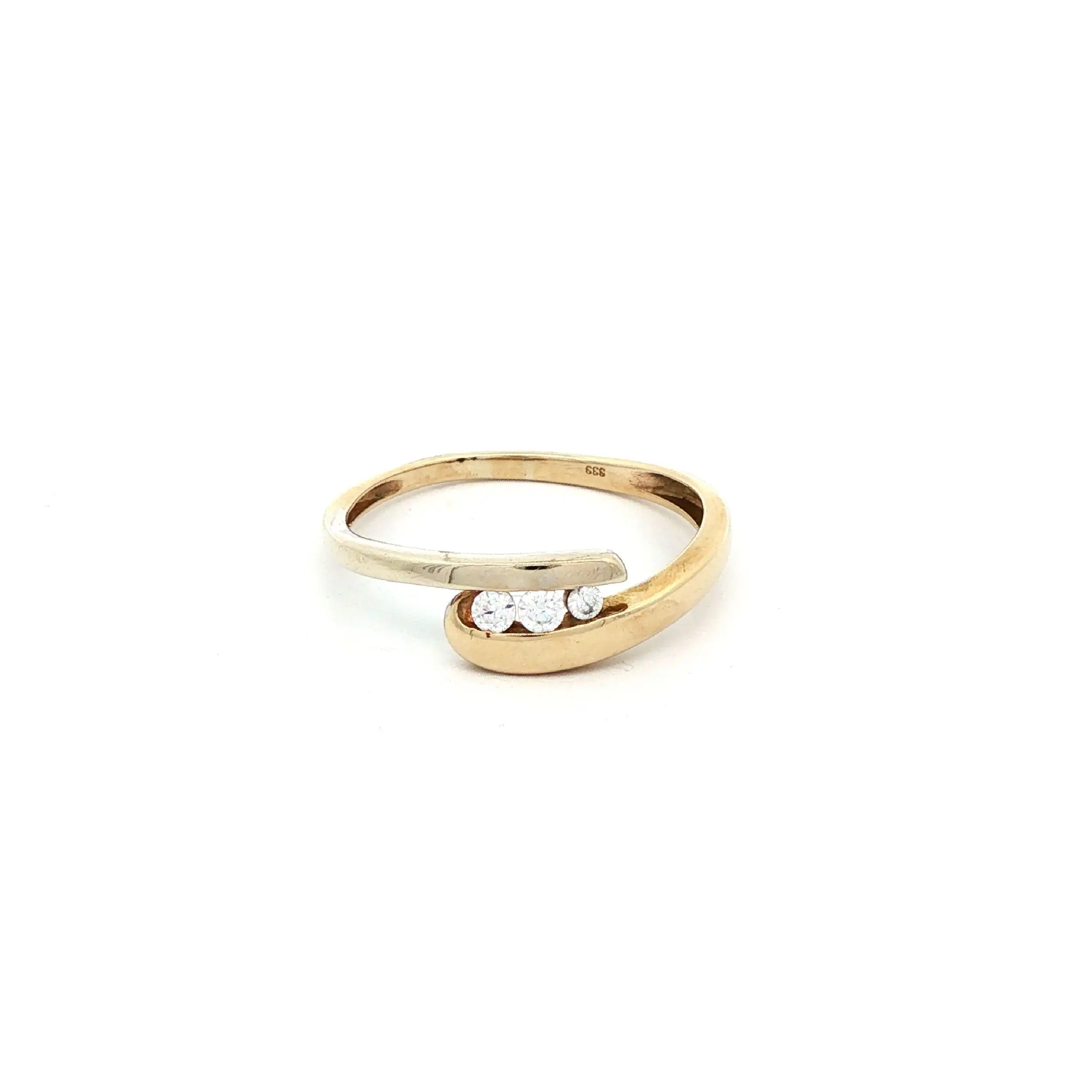 Ring Gelbgold mit Zirkonia
