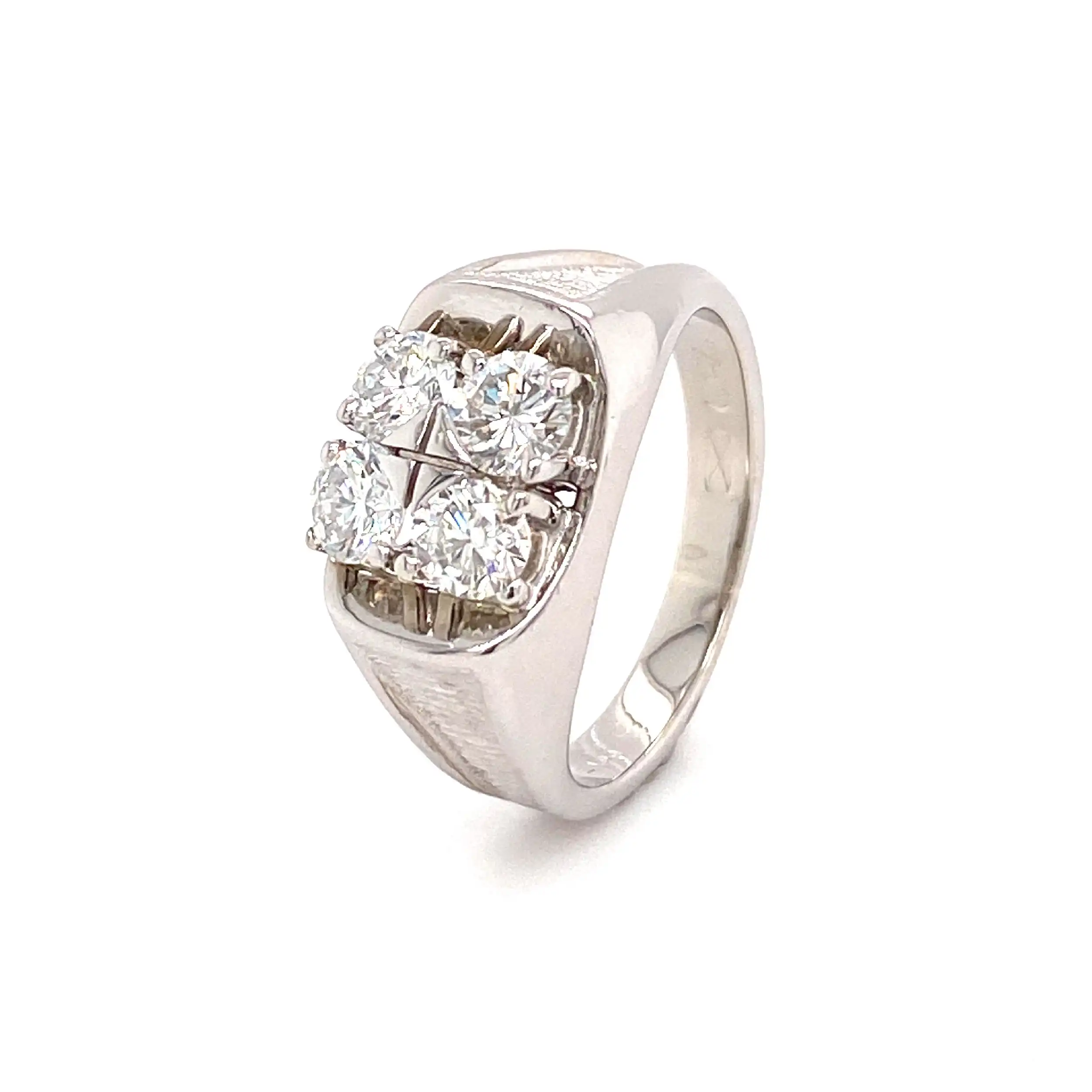 Ring Weißgold mit Brillanten