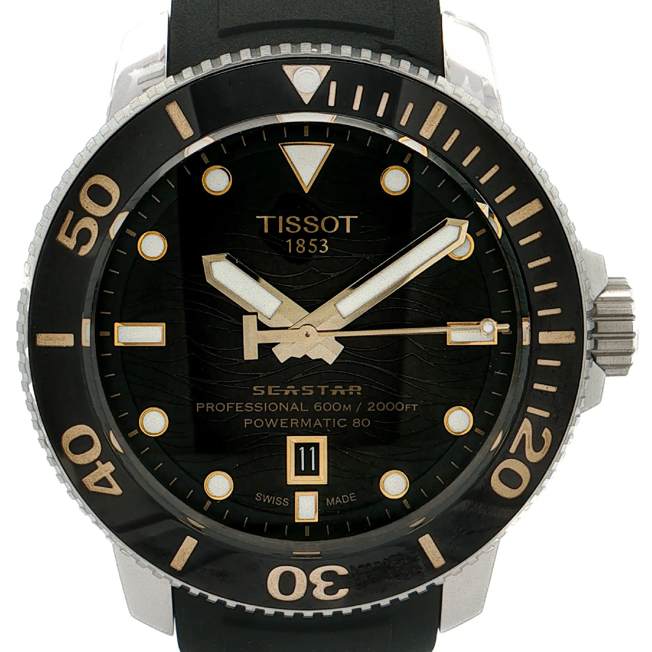 Herrenuhr Tissot SeaStar Powermatic 80 Ref.T120607 mit Box und Papieren Herrenuhr Tissot SeaStar Powermatic 80 Ref.T120607 mit Box und Papieren