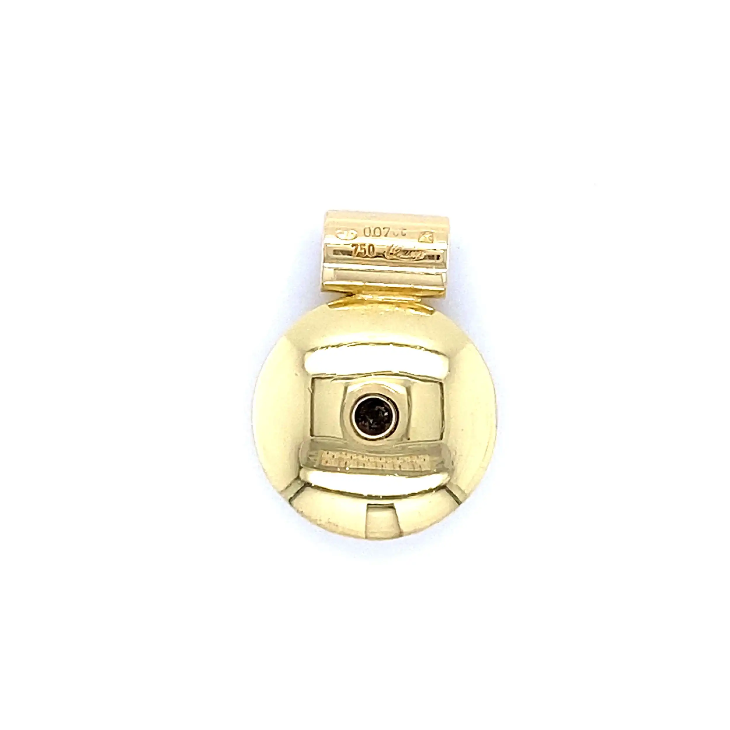 Anhänger Gelbgold "Quinn" mit Brillant, graviert mit 0,07ct Anhänger Gelbgold "Quinn" mit Brillant, graviert mit 0,07ct