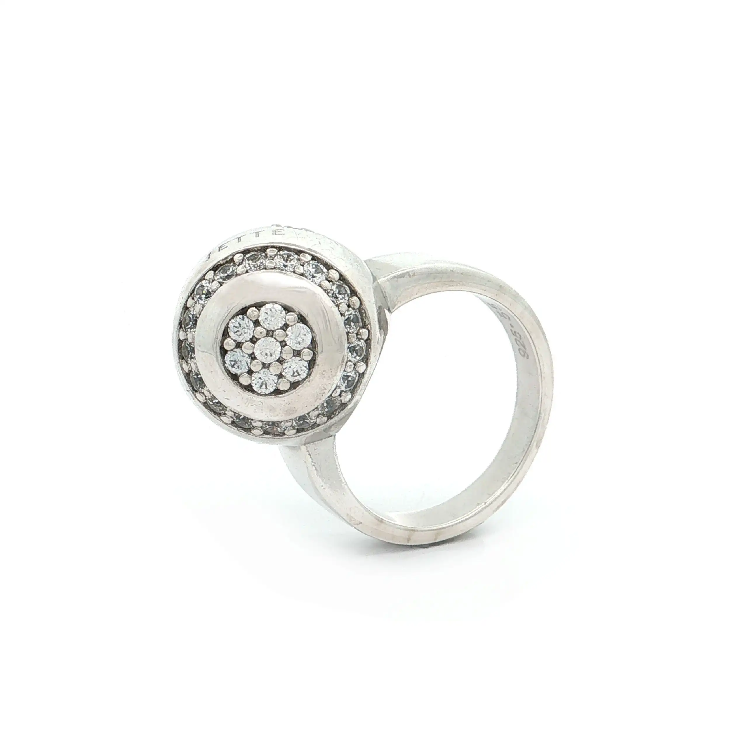Ring Silber mit Zirkonia "JETTE"