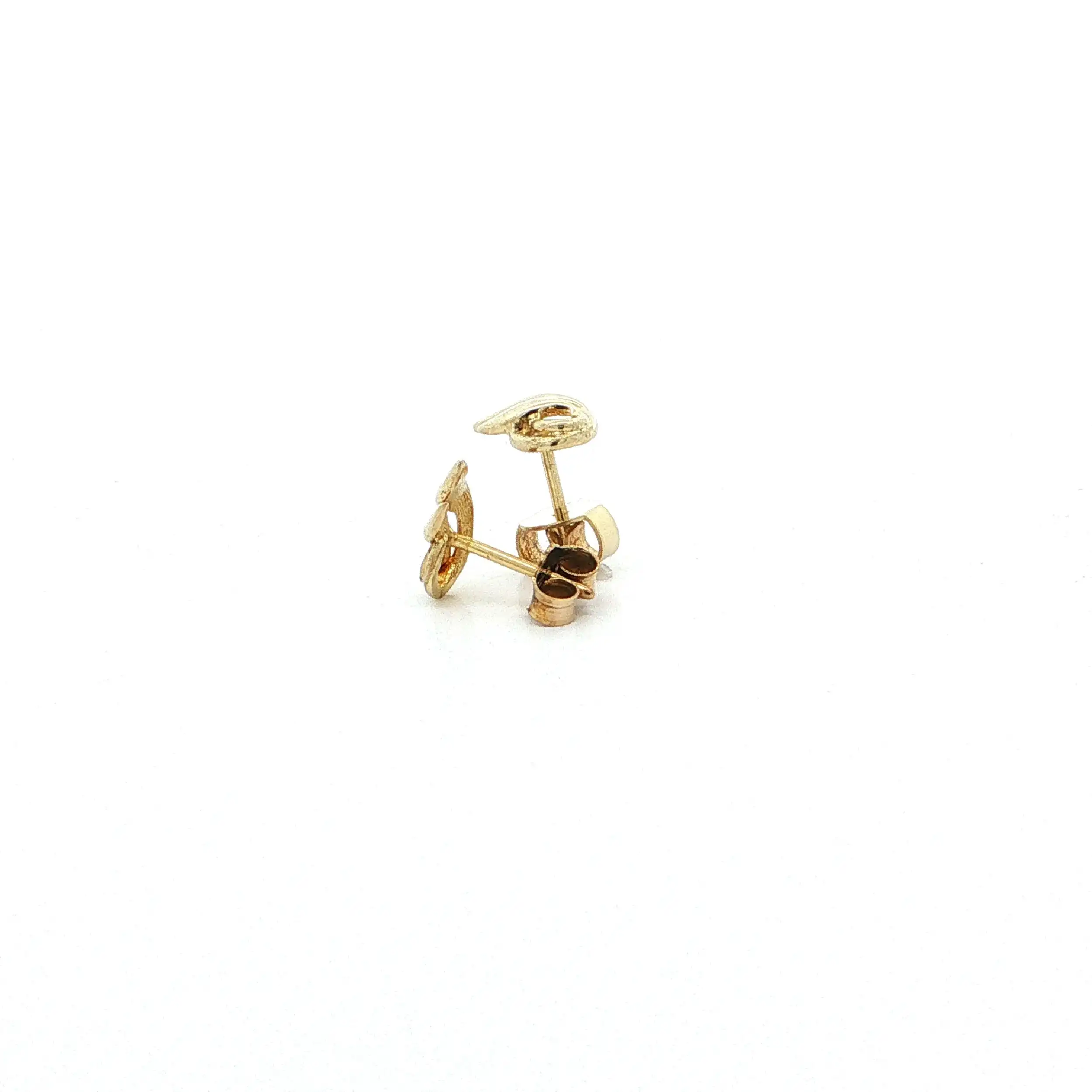 Ohrstecker Gelbgold