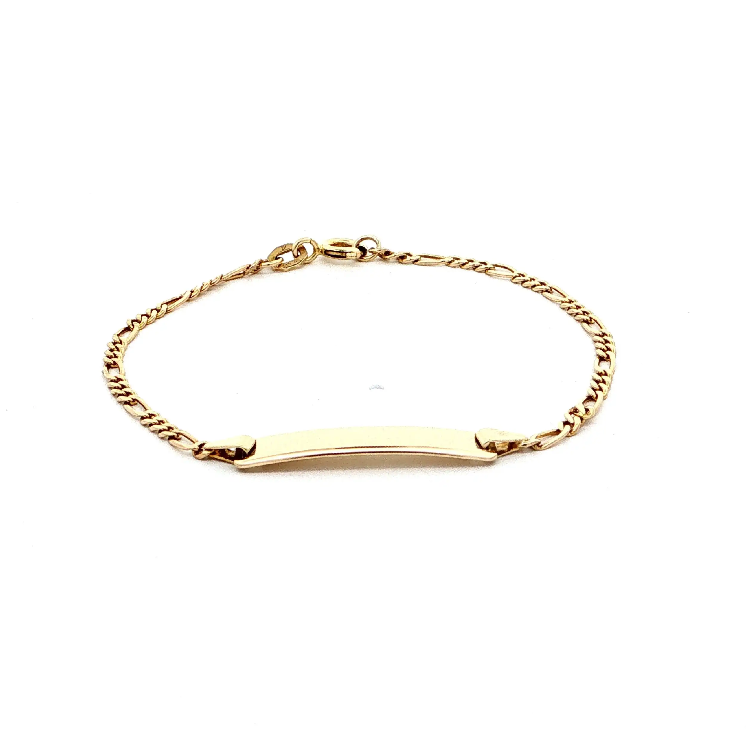 Ident-Armband Gelbgold