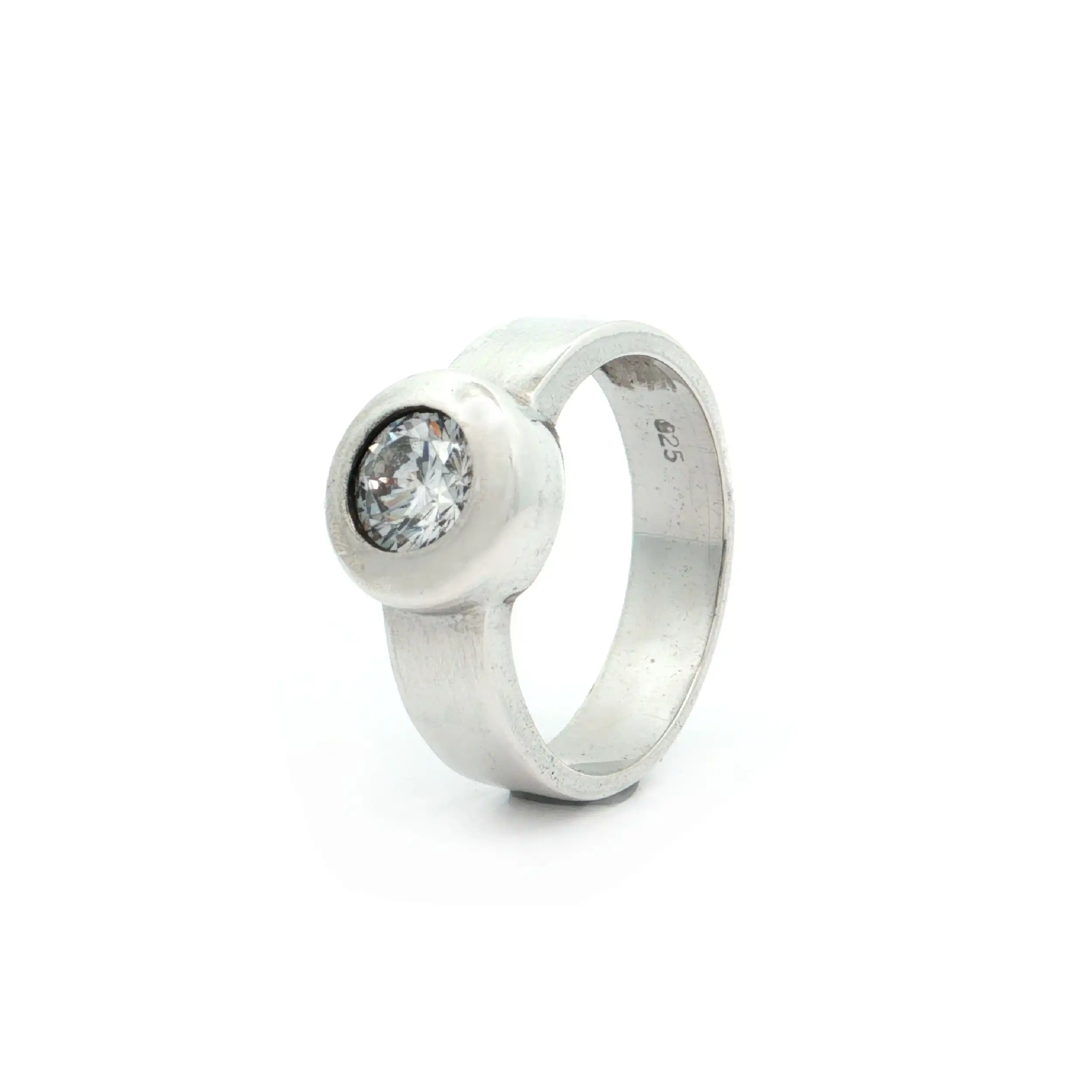 Silberring mit Zirkonia