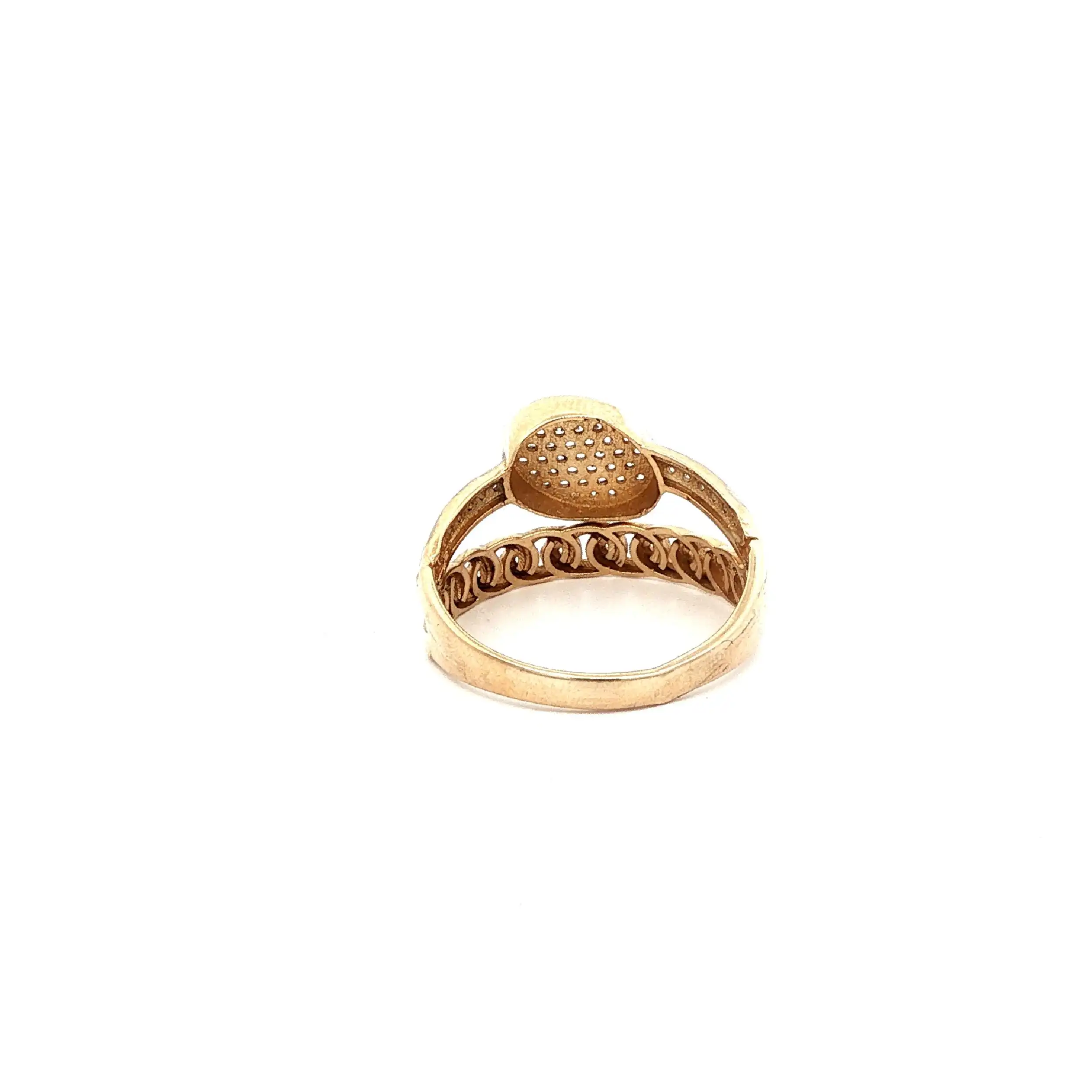Ring Gelbgold mit Zirkonia Ring Gelbgold mit Zirkonia