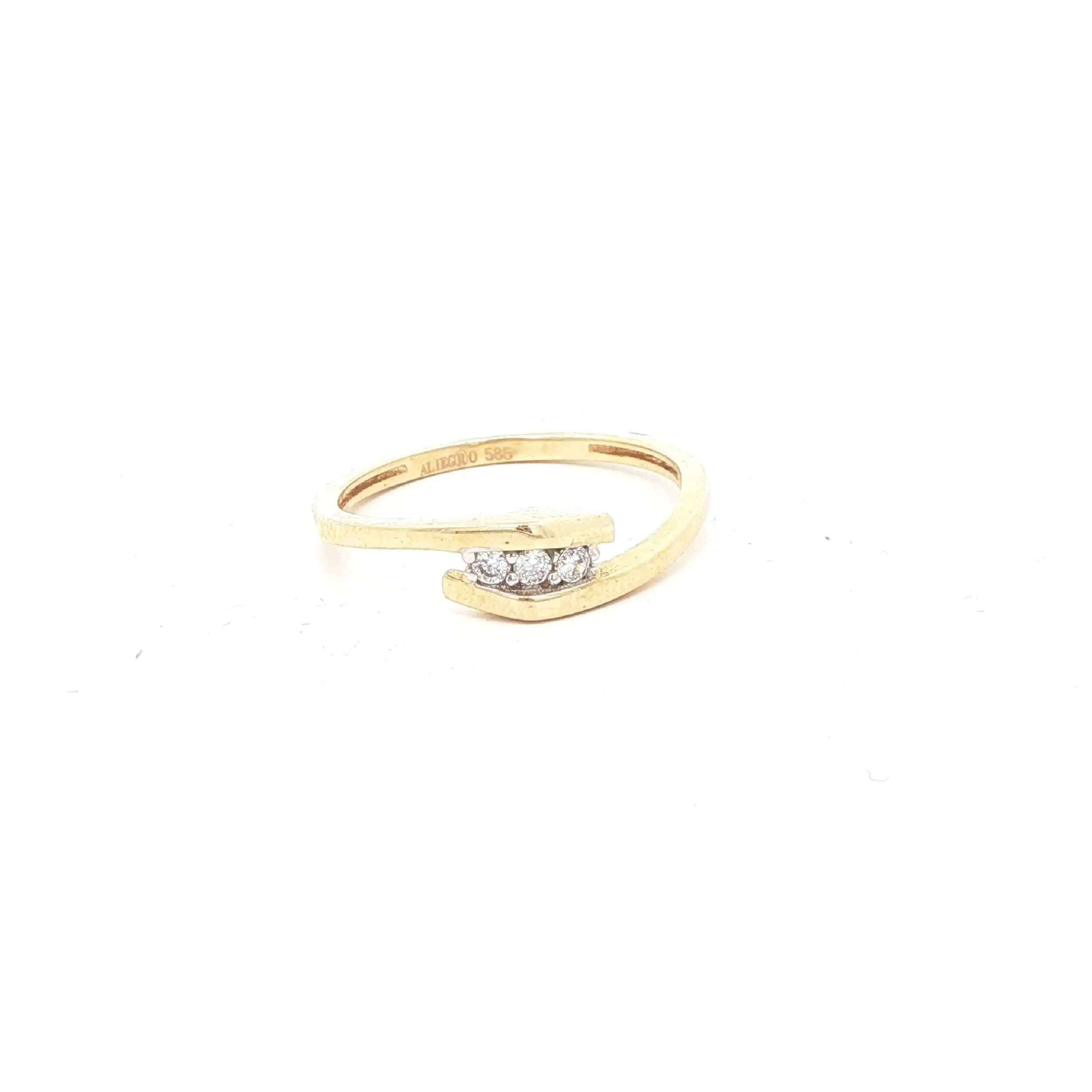 Ring Gelbgold mit Zirkonia