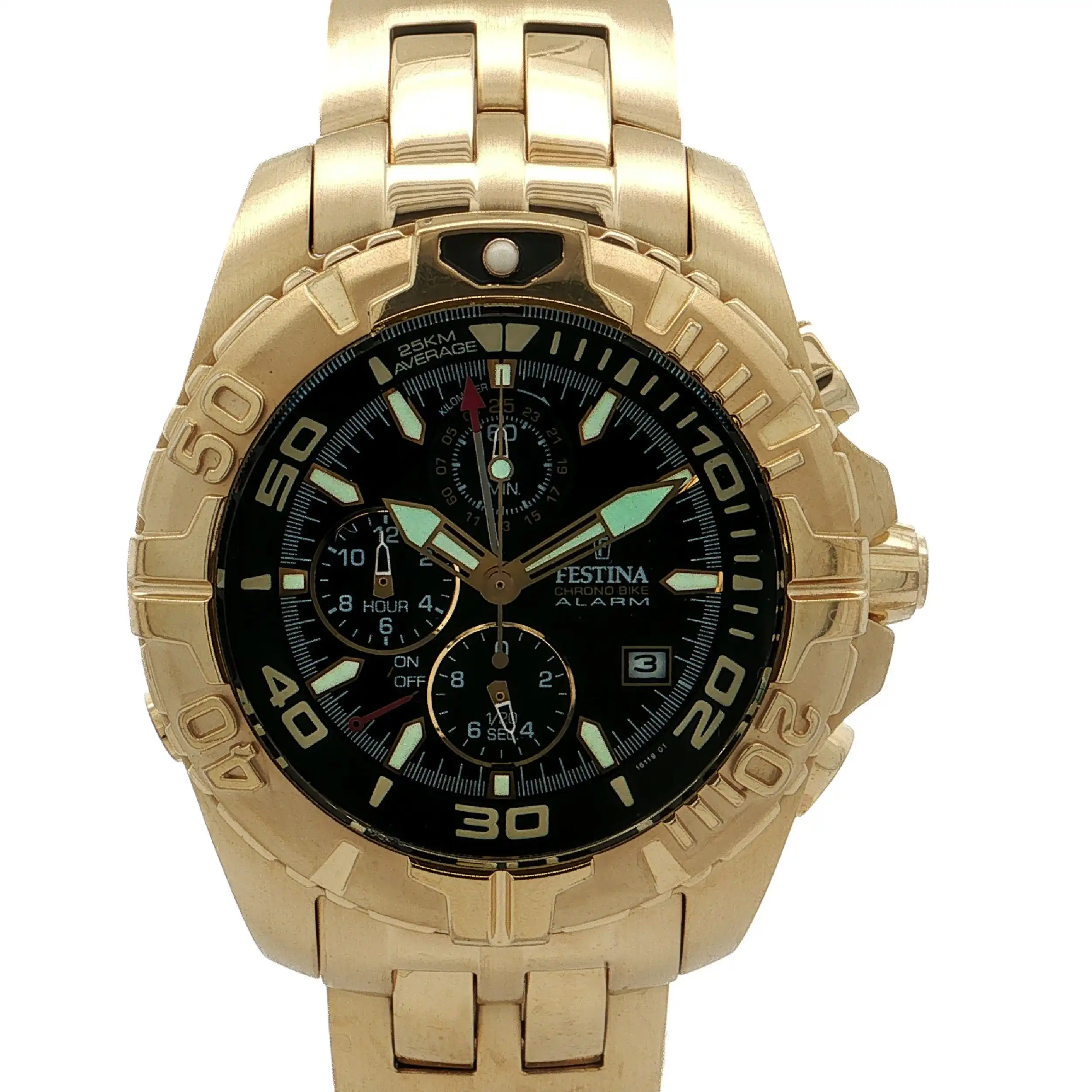 Herrenuhr Festina Sport Chrono Bike vergoldet Herrenuhr Festina Sport Chrono Bike vergoldet