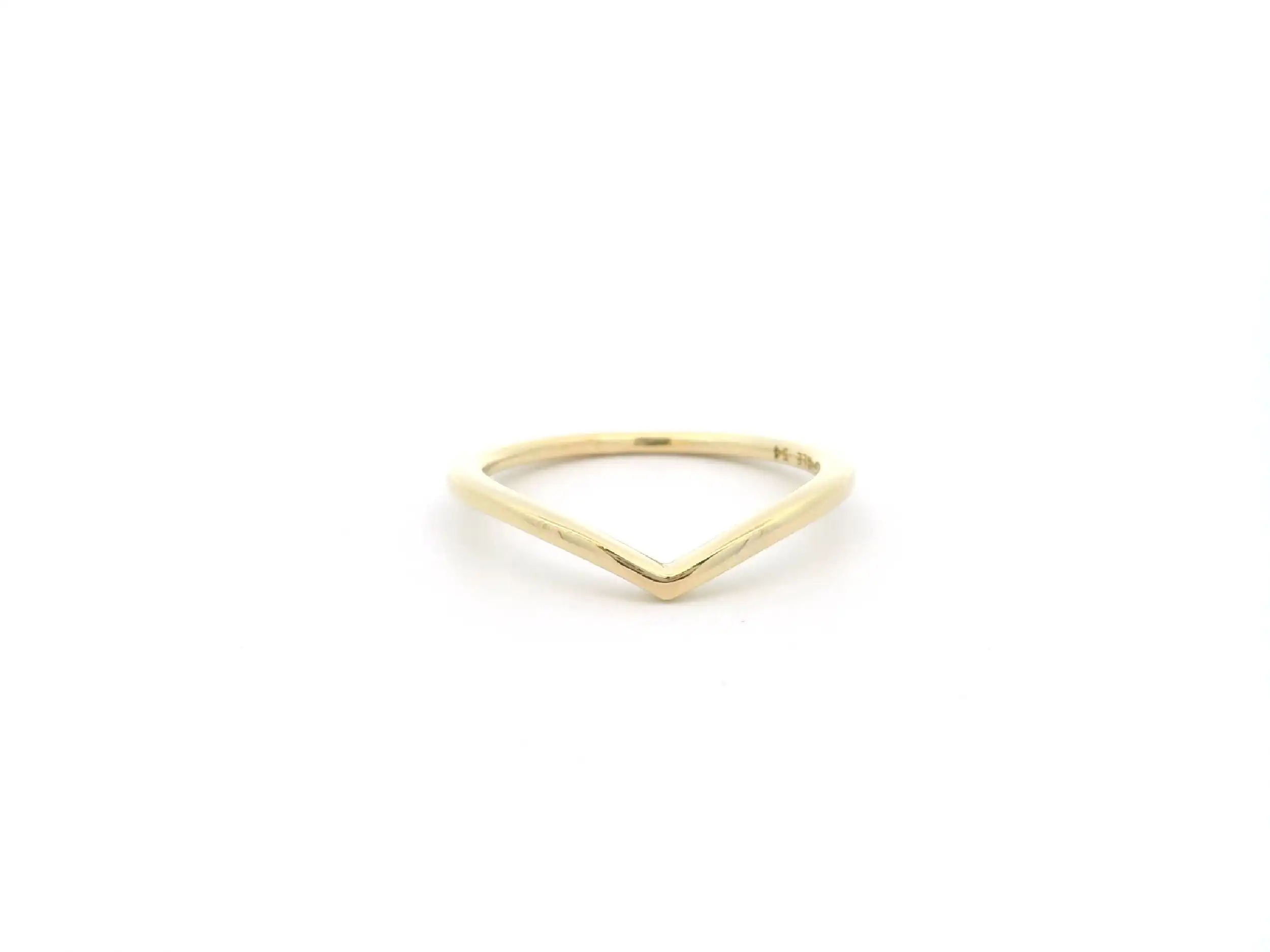 Pandora Ring polierter Wishbone vergoldet Pandora Ring polierter Wishbone vergoldet