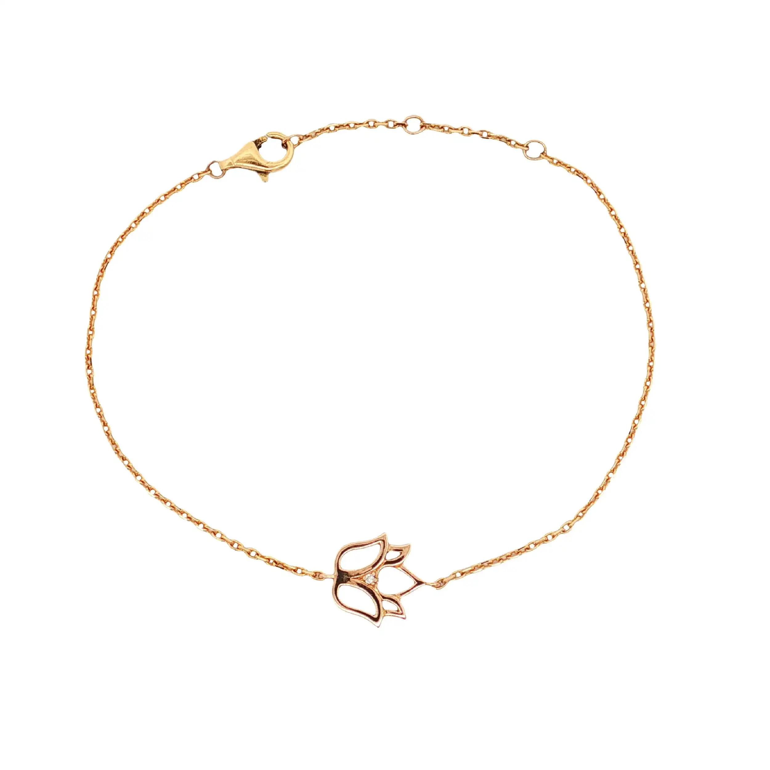 Ankerarmband Gelbgold Thomas Sabo mit Brillant Ankerarmband Gelbgold Thomas Sabo mit Brillant