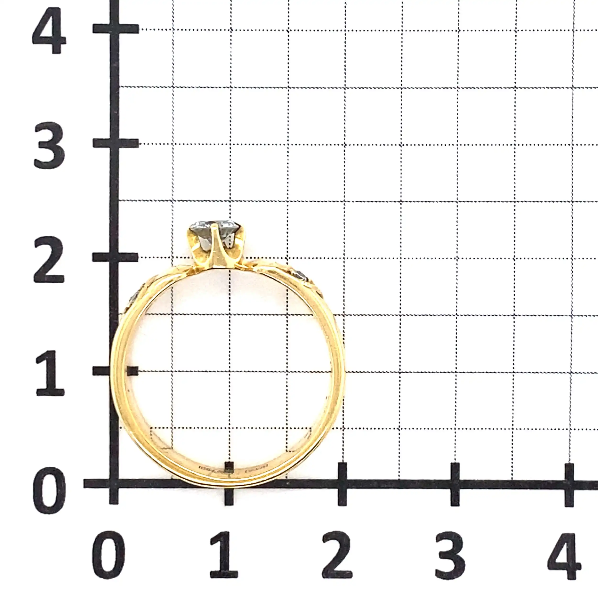 Ring Gelbgold mit Brillanten Ring Gelbgold mit Brillanten