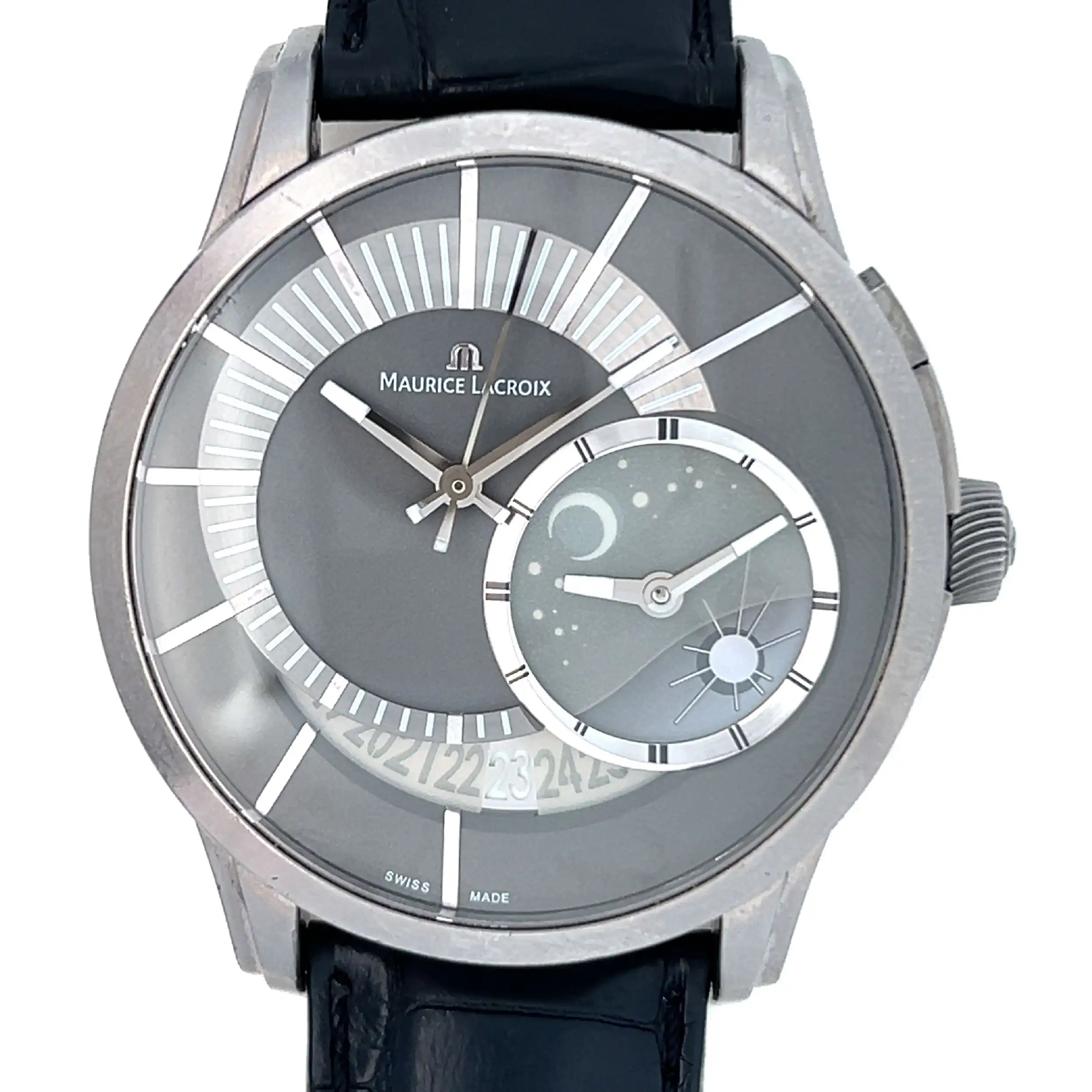 Herrenuhr Maurice Lacroix Pontos Referenz PT6108 mit Zertifikat Herrenuhr Maurice Lacroix Pontos Referenz PT6108 mit Zertifikat