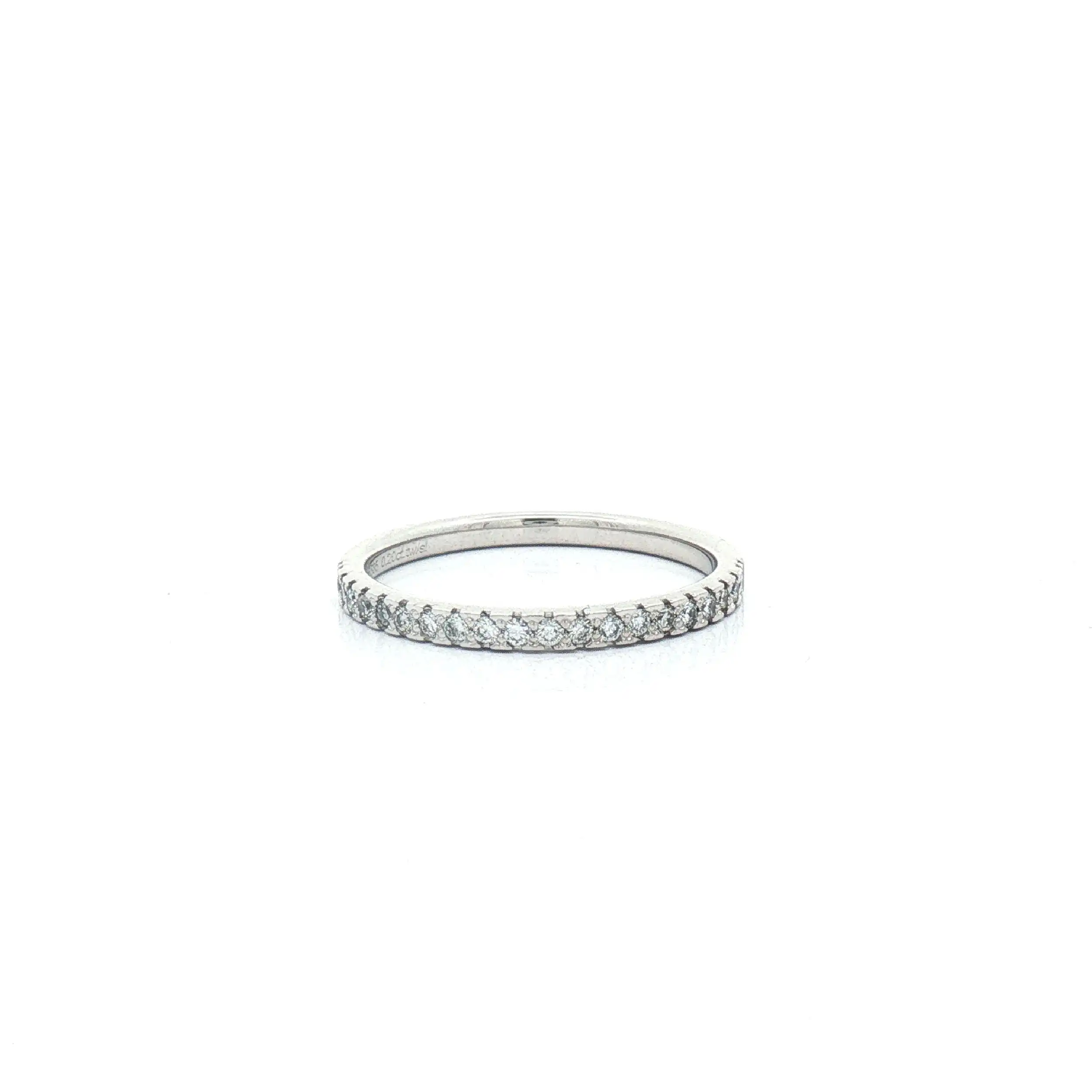 Ring Weißgold mit Brillanten mit 0,2ct tw/si graviert Ring Weißgold mit Brillanten mit 0,2ct tw/si graviert