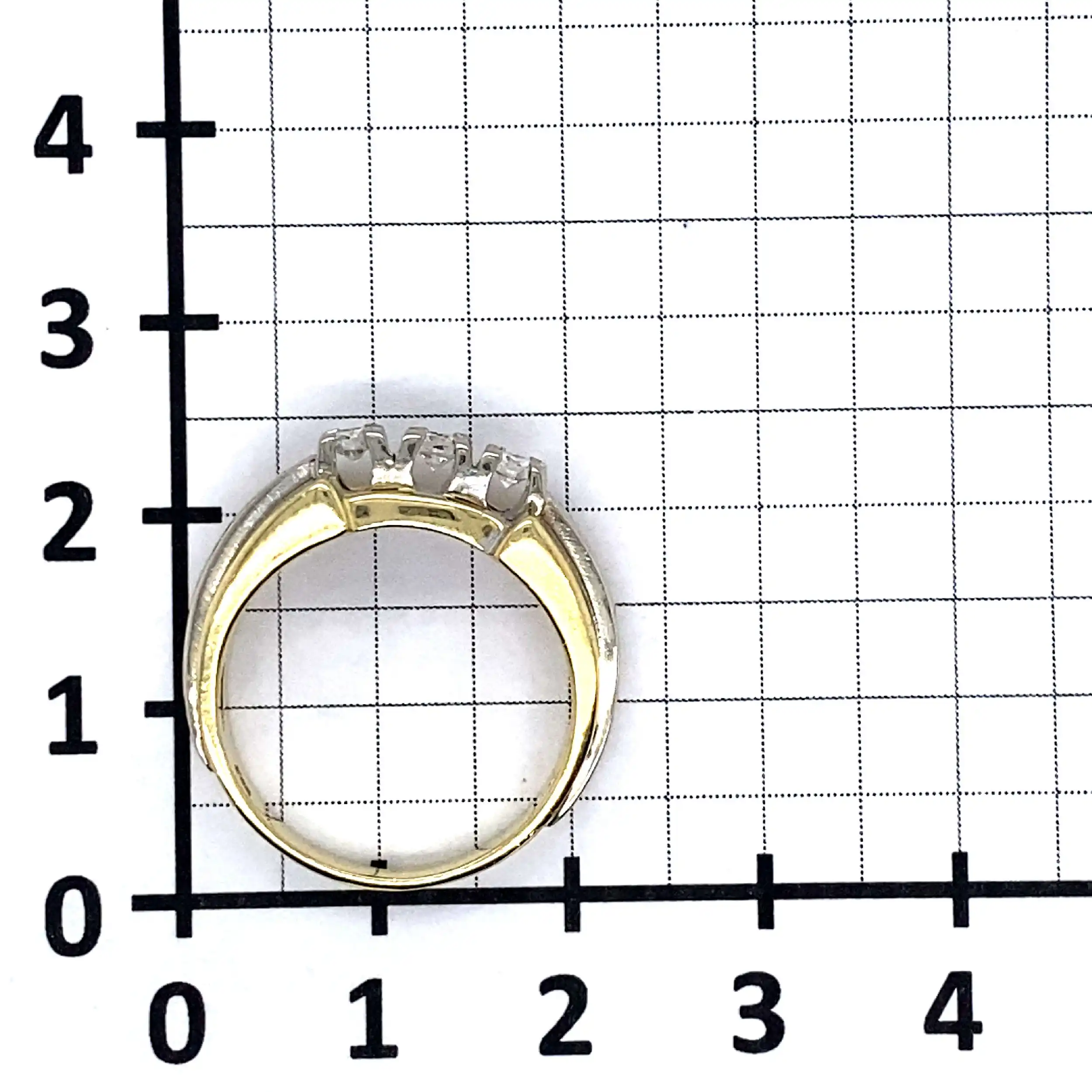 Ring Bicolor mit Brillanten Ring Bicolor mit Brillanten