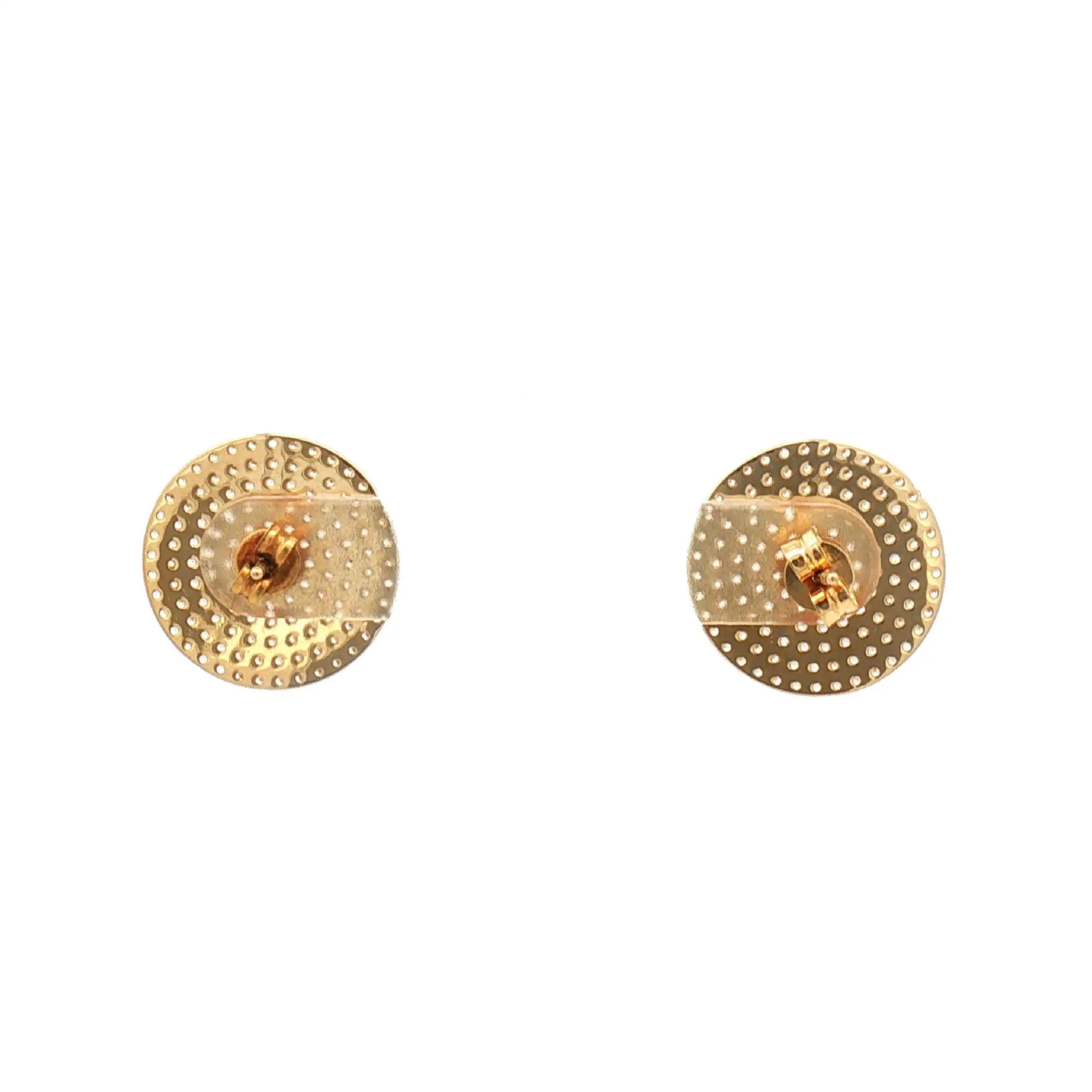 Ohrstecker Gelbgold mit Zirkonia