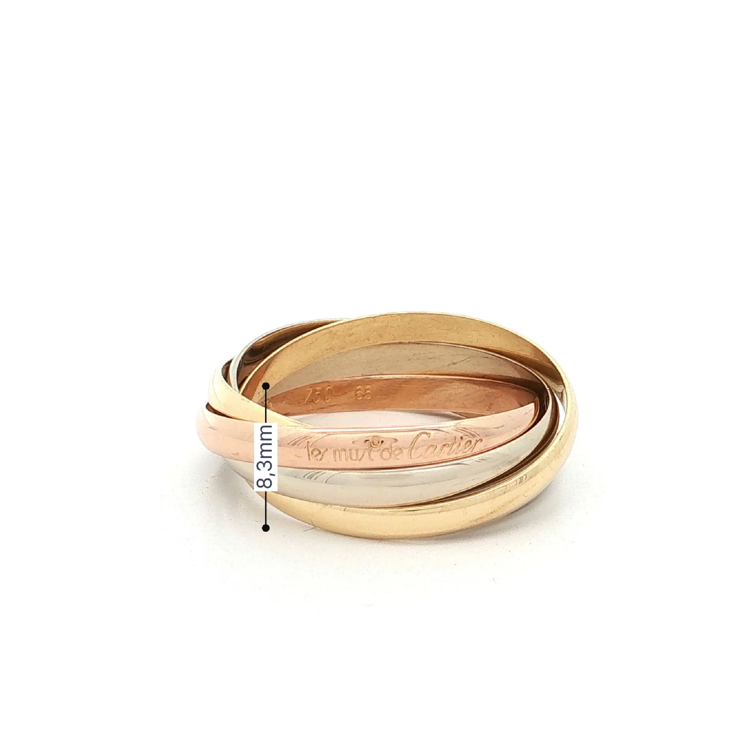 Trinityring Tricolor Cartier Trinityring Tricolor Cartier