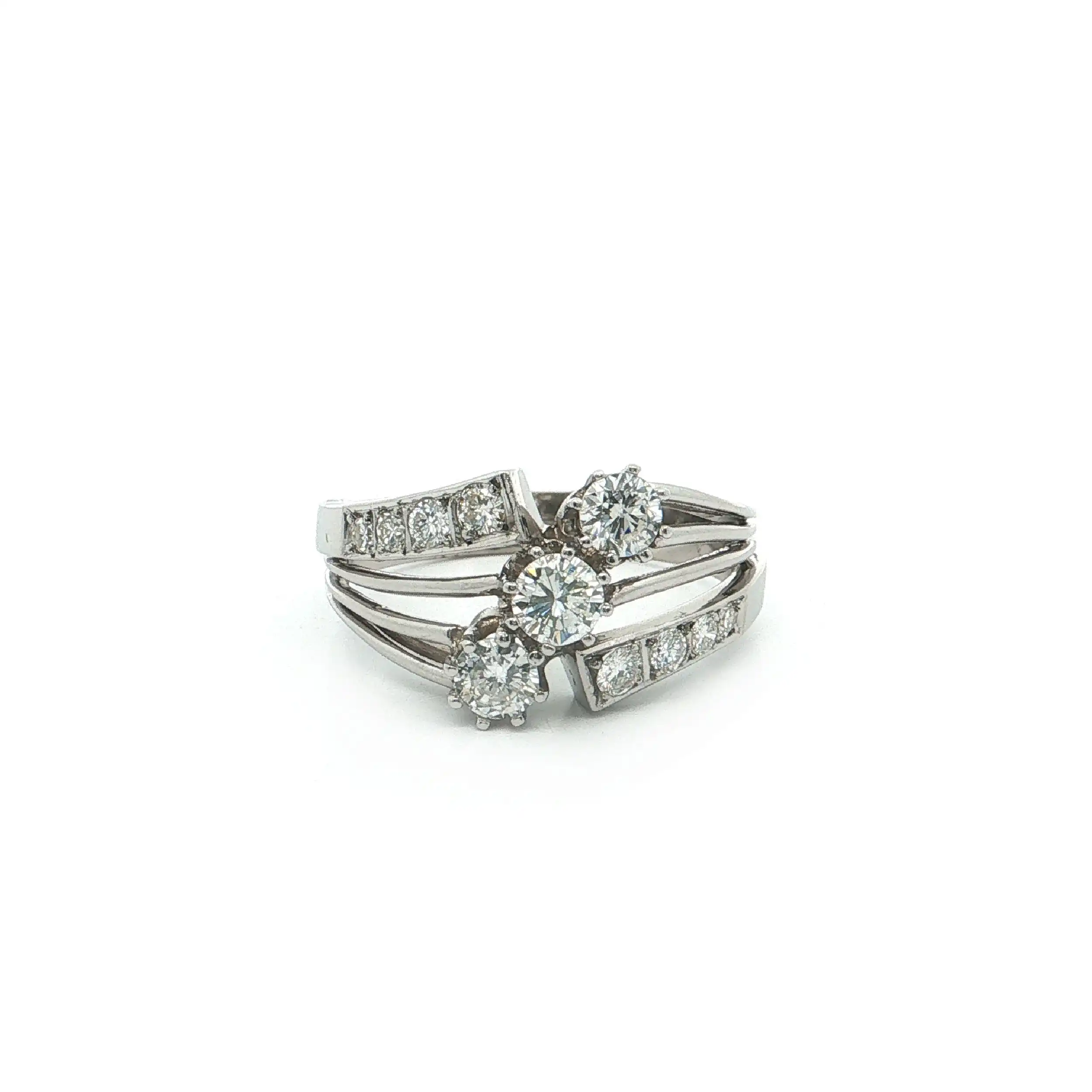 Ring Weißgold mit Brillanten