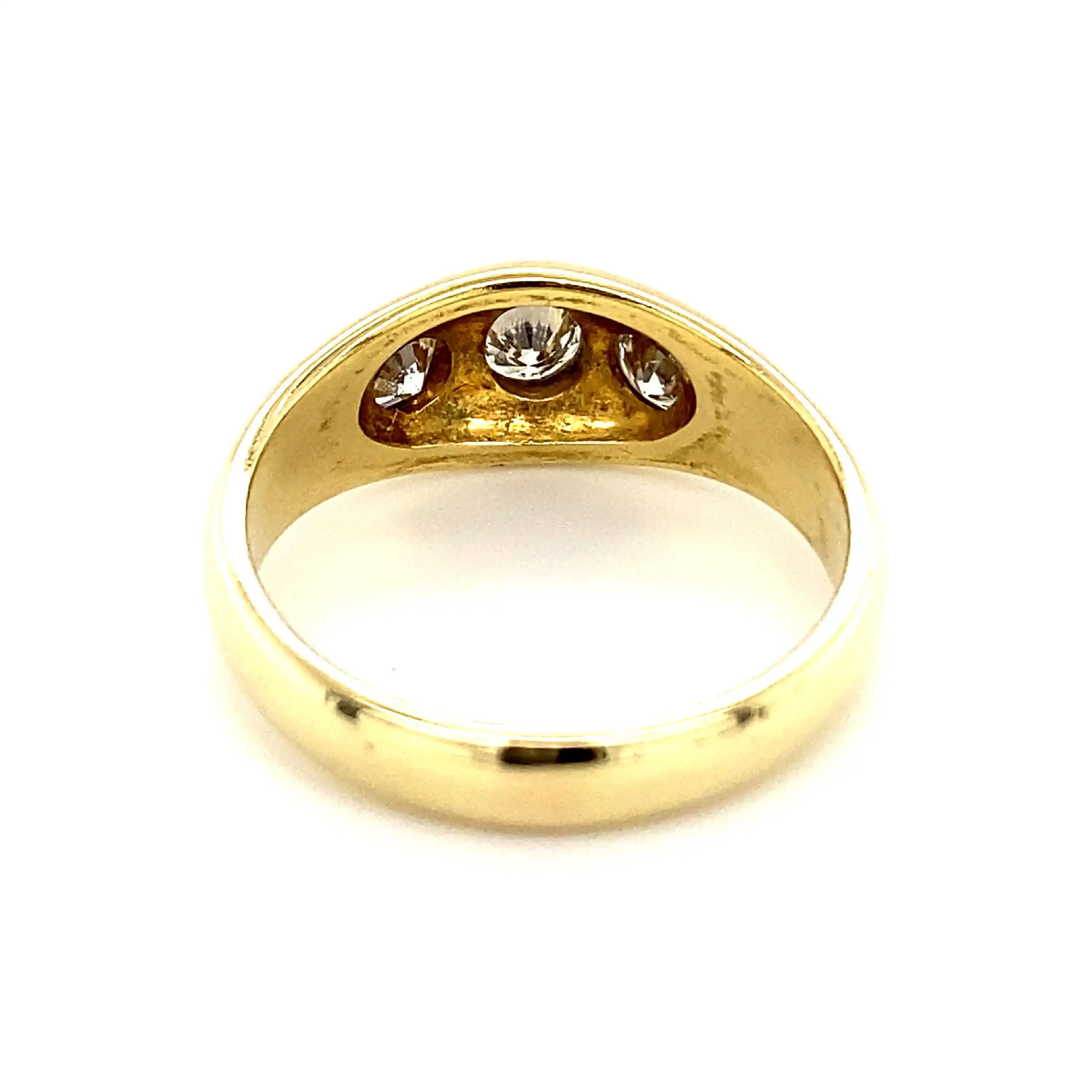 Ring Gelbgold mit Brillanten Ring Gelbgold mit Brillanten