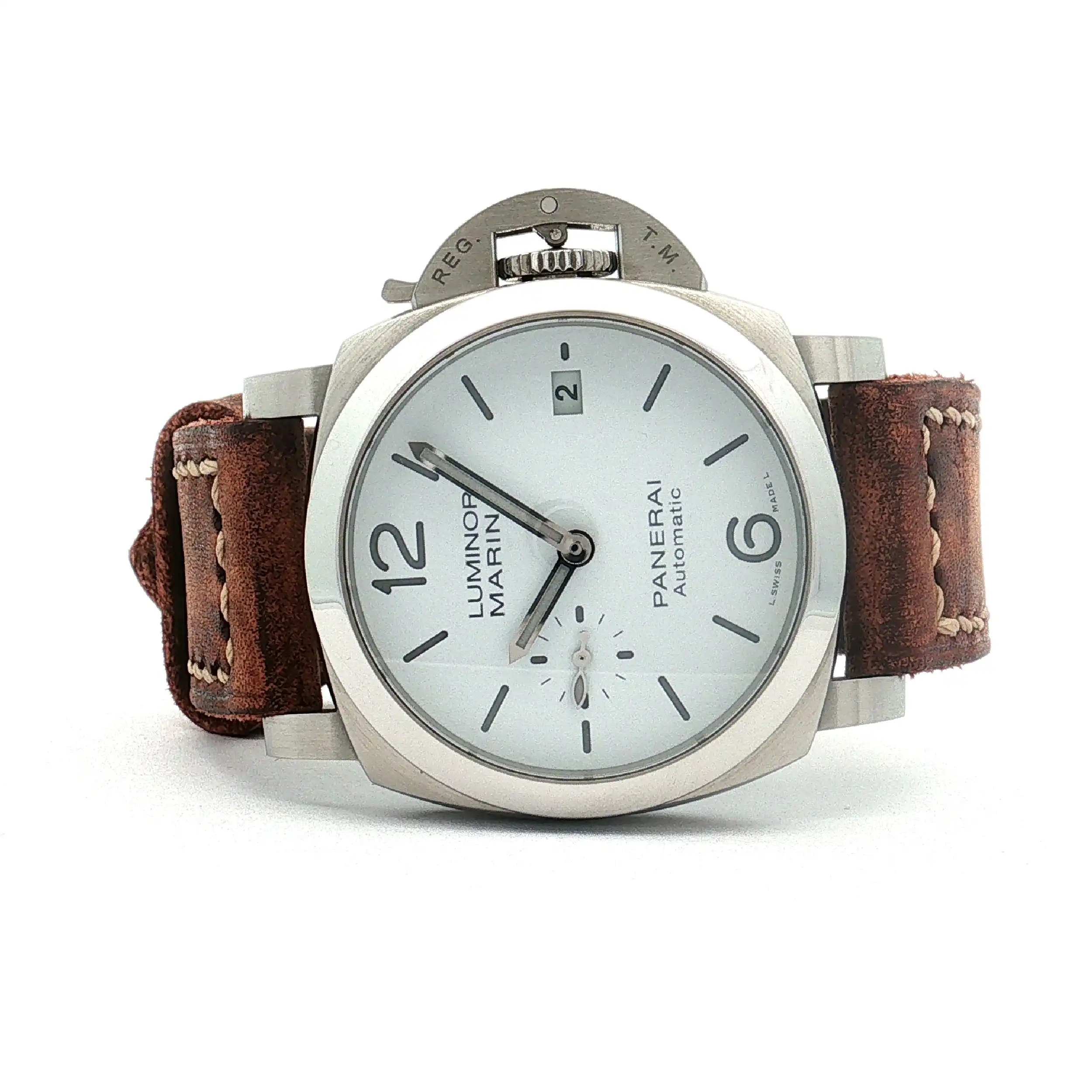 Herrenuhr Panerai PAM01271 mit Box und Papieren und 2. Armband
