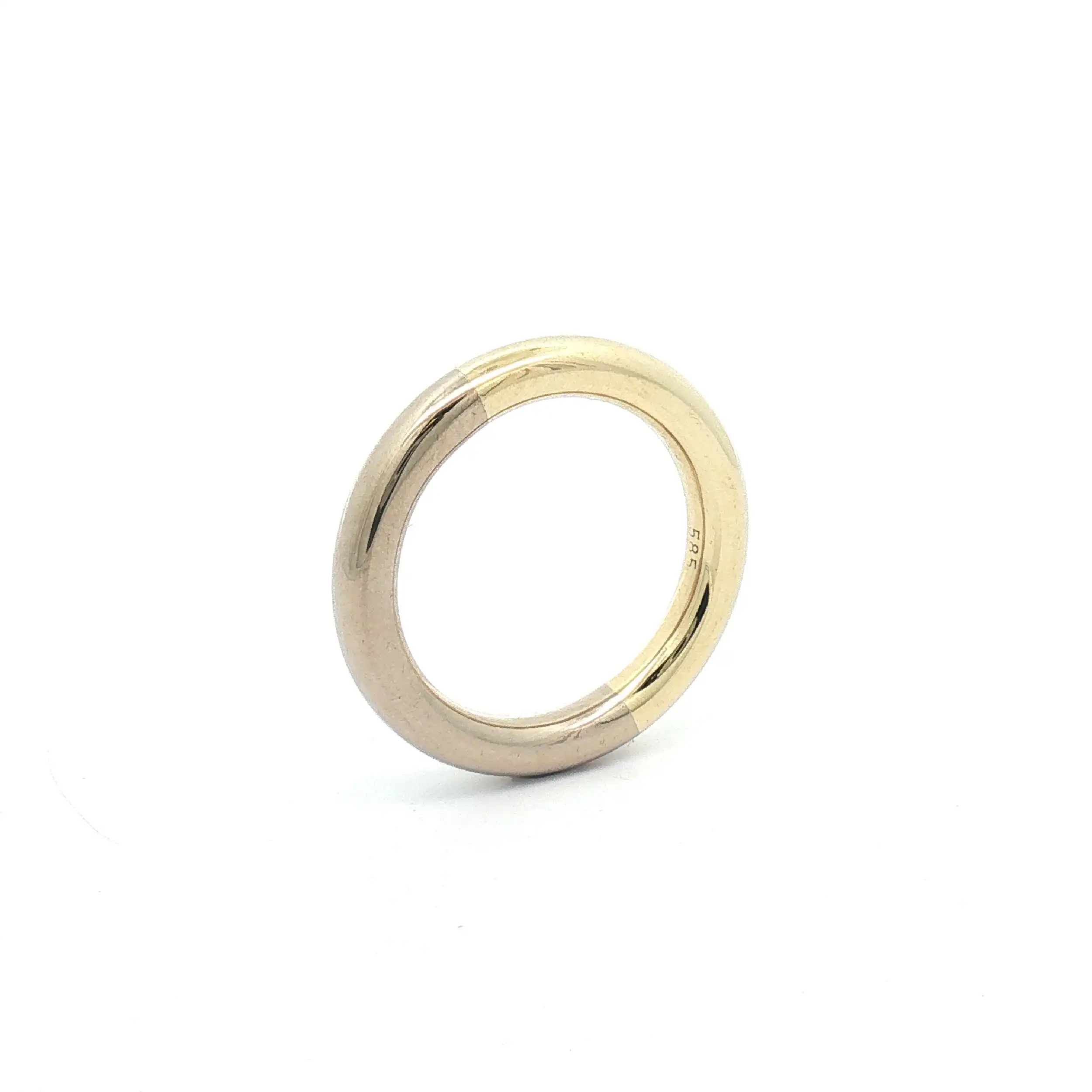 Trauring Gelbgold rund