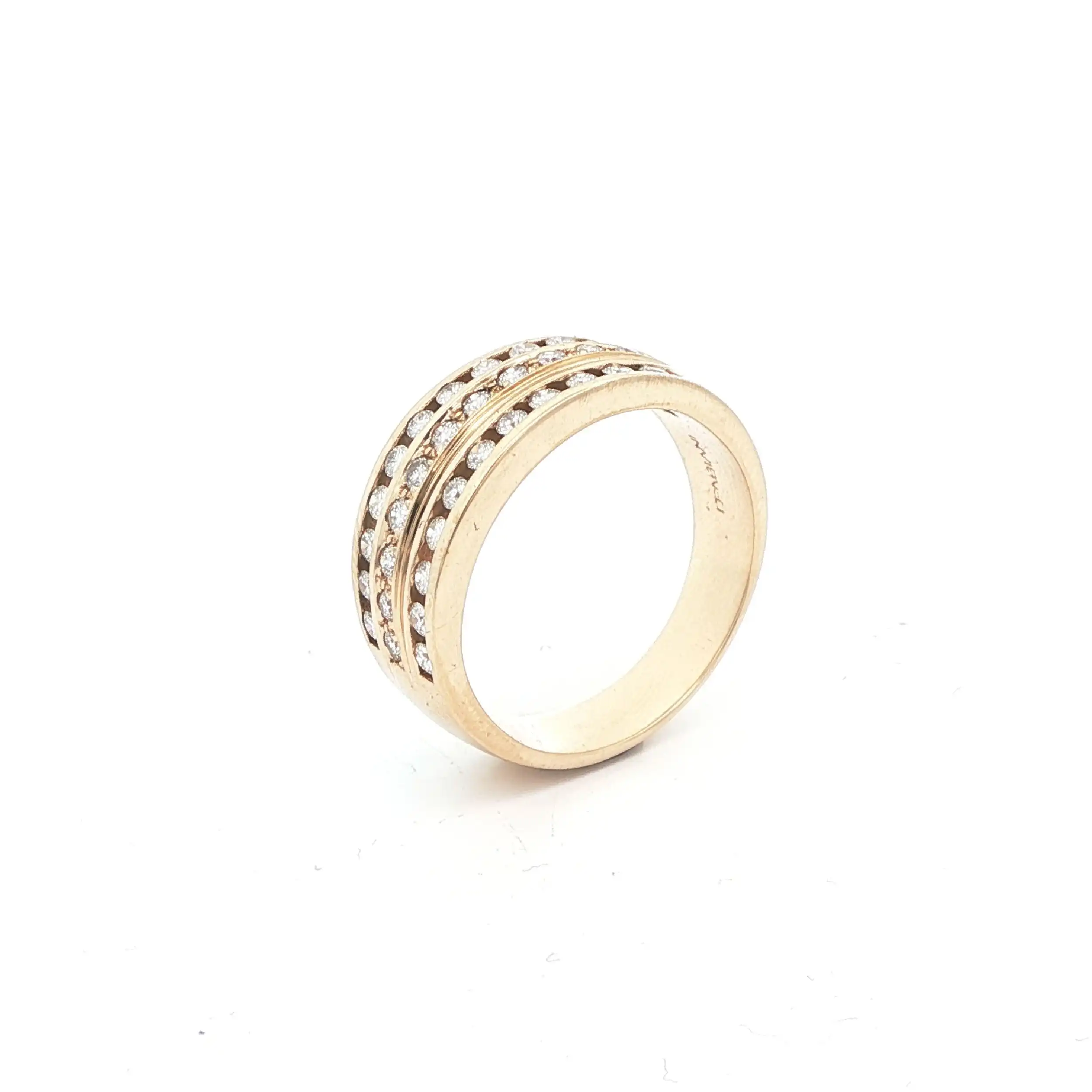 Ring Gelbgold mit Brillanten