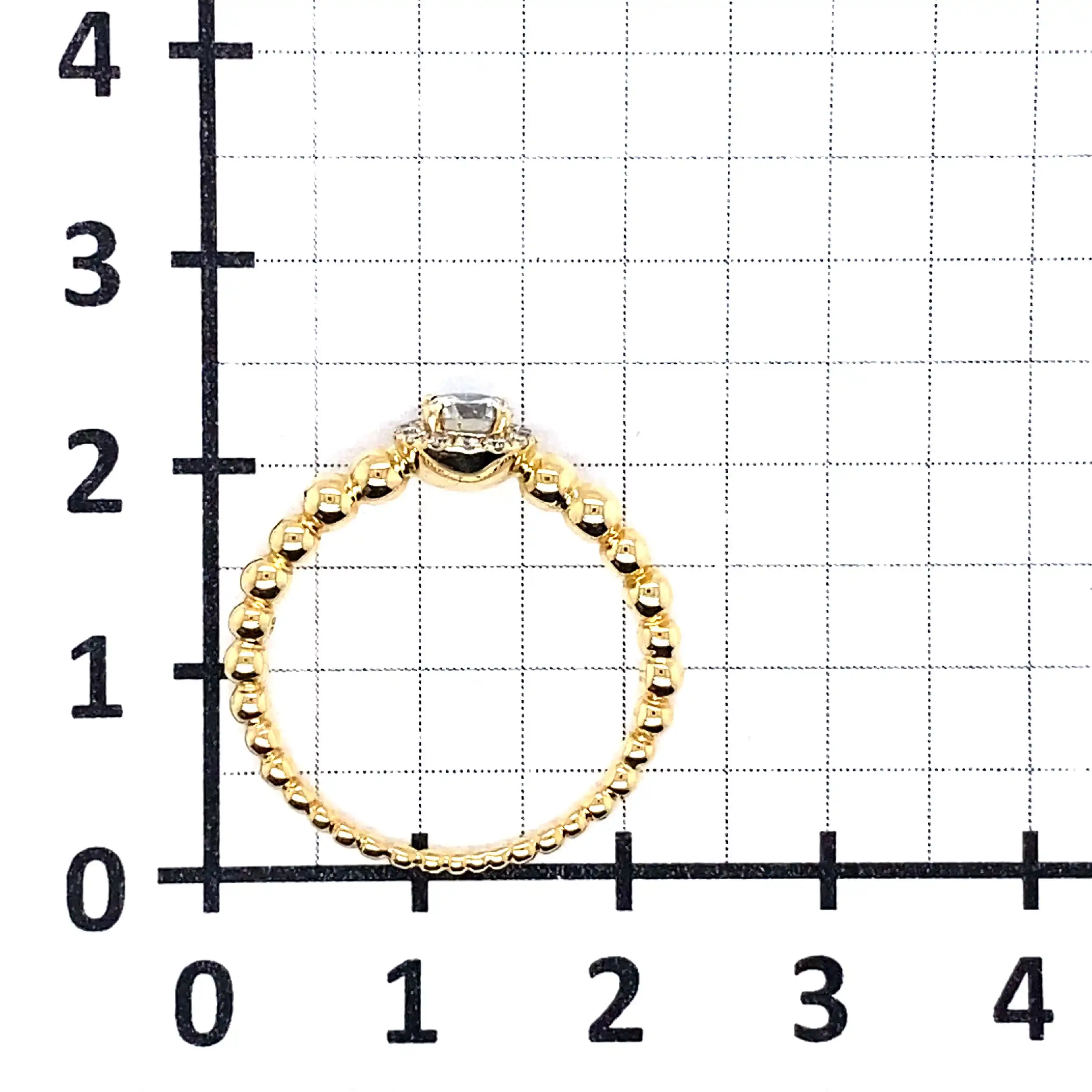 Ring mit Solitärbrillant 0,31ct und 14 Brillanten Ring mit Solitärbrillant 0,31ct und 14 Brillanten