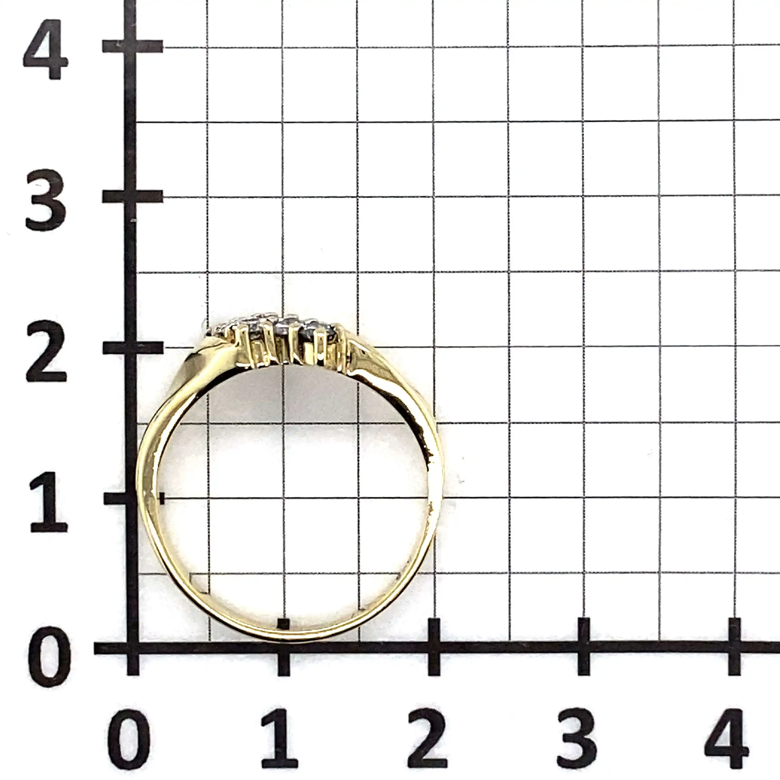 Ring Gelbgold mit Brillanten Ring Gelbgold mit Brillanten