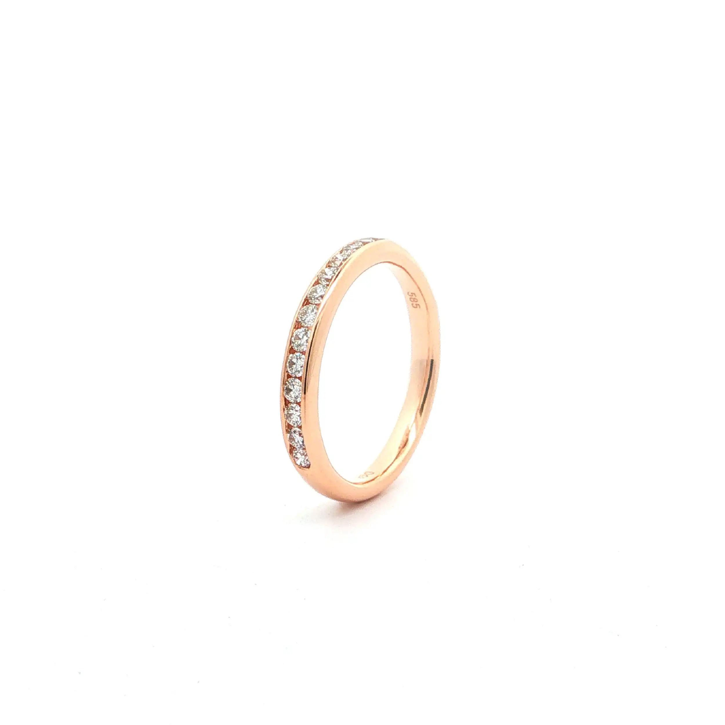 Ring Roségold mit Brillanten 0,34ct. TW/SI Ring Roségold mit Brillanten 0,34ct. TW/SI