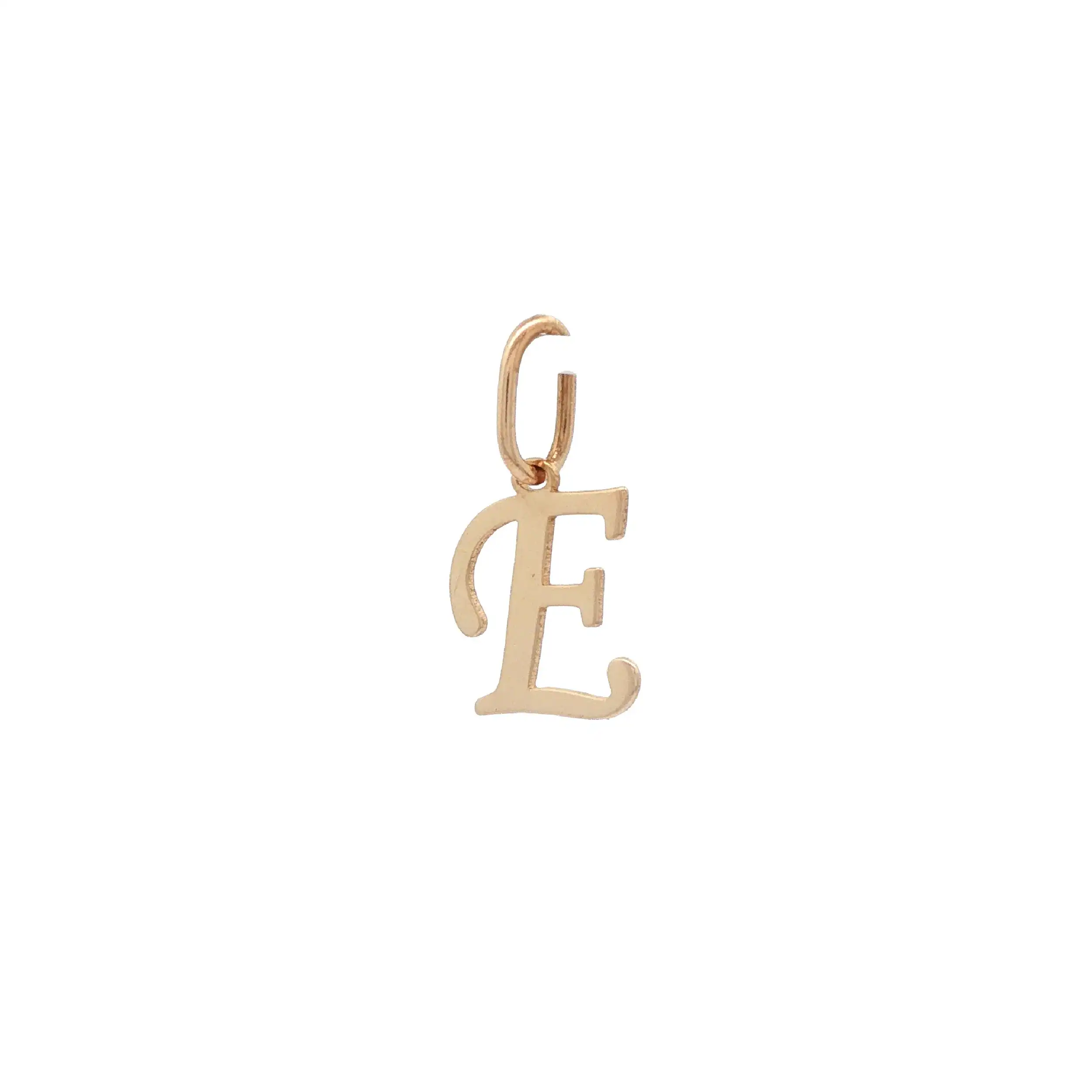 Anhänger Gelbgold "E" Anhänger Gelbgold "E"