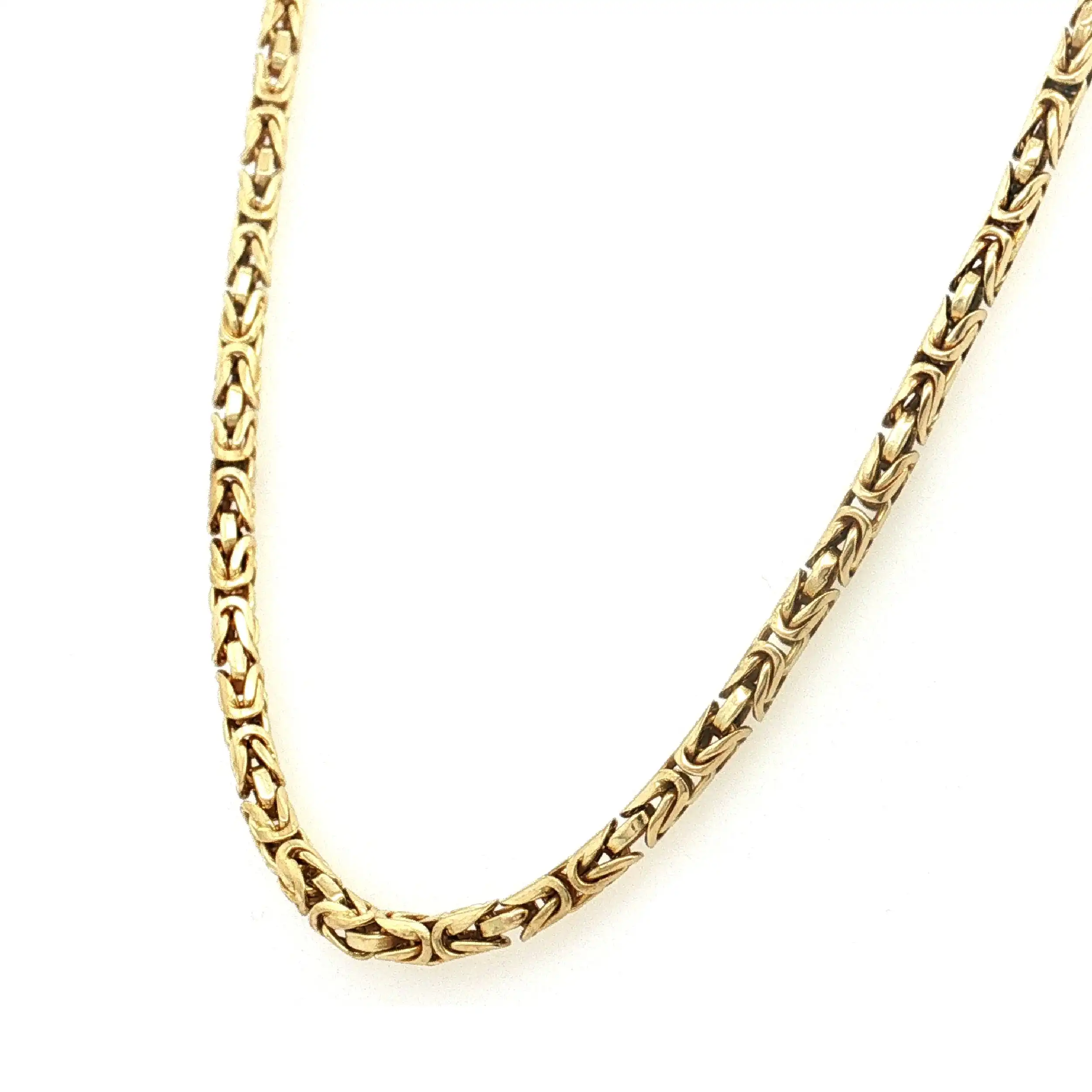 Königskette Gelbgold