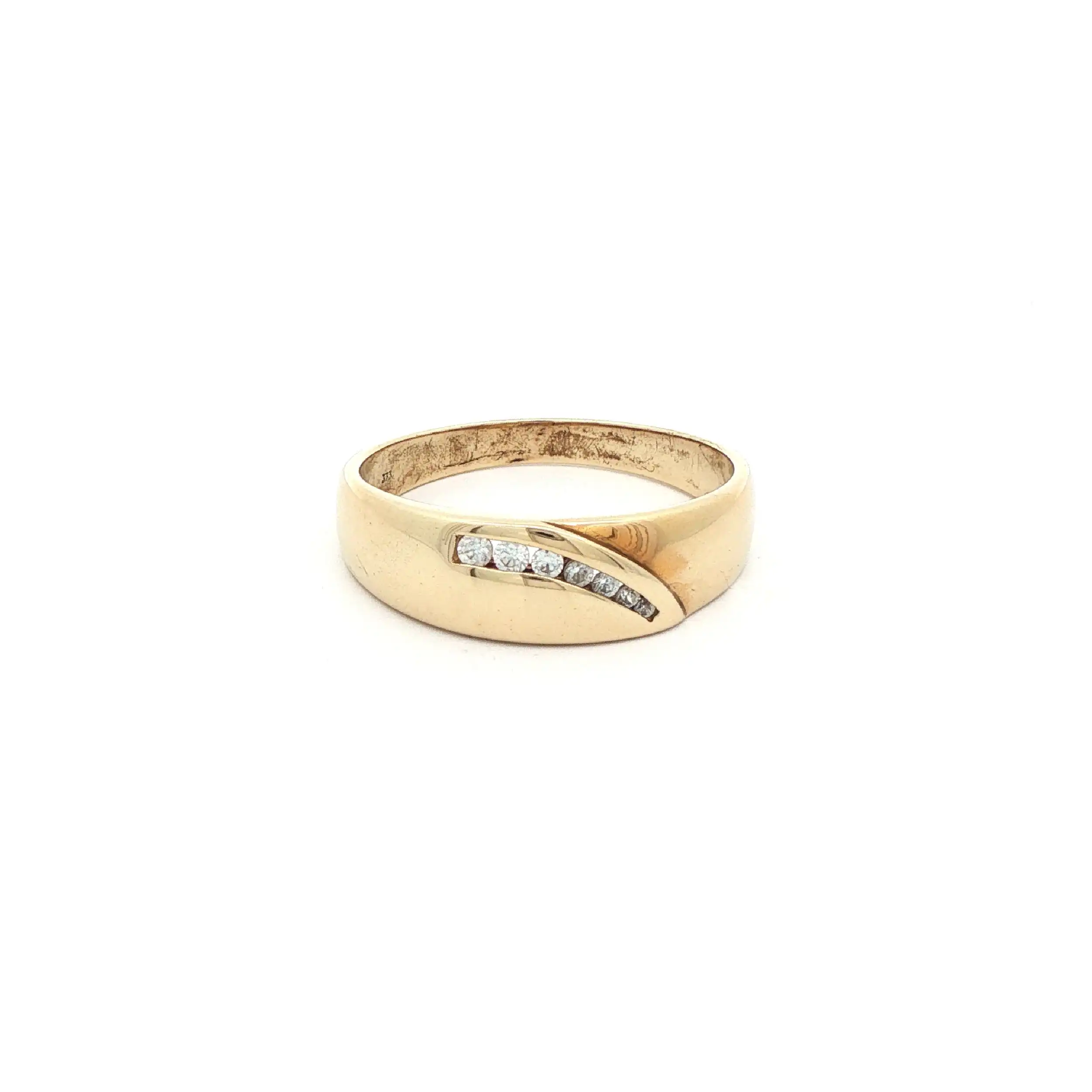 Ring Gelbgold mit Zirkonia Ring Gelbgold mit Zirkonia