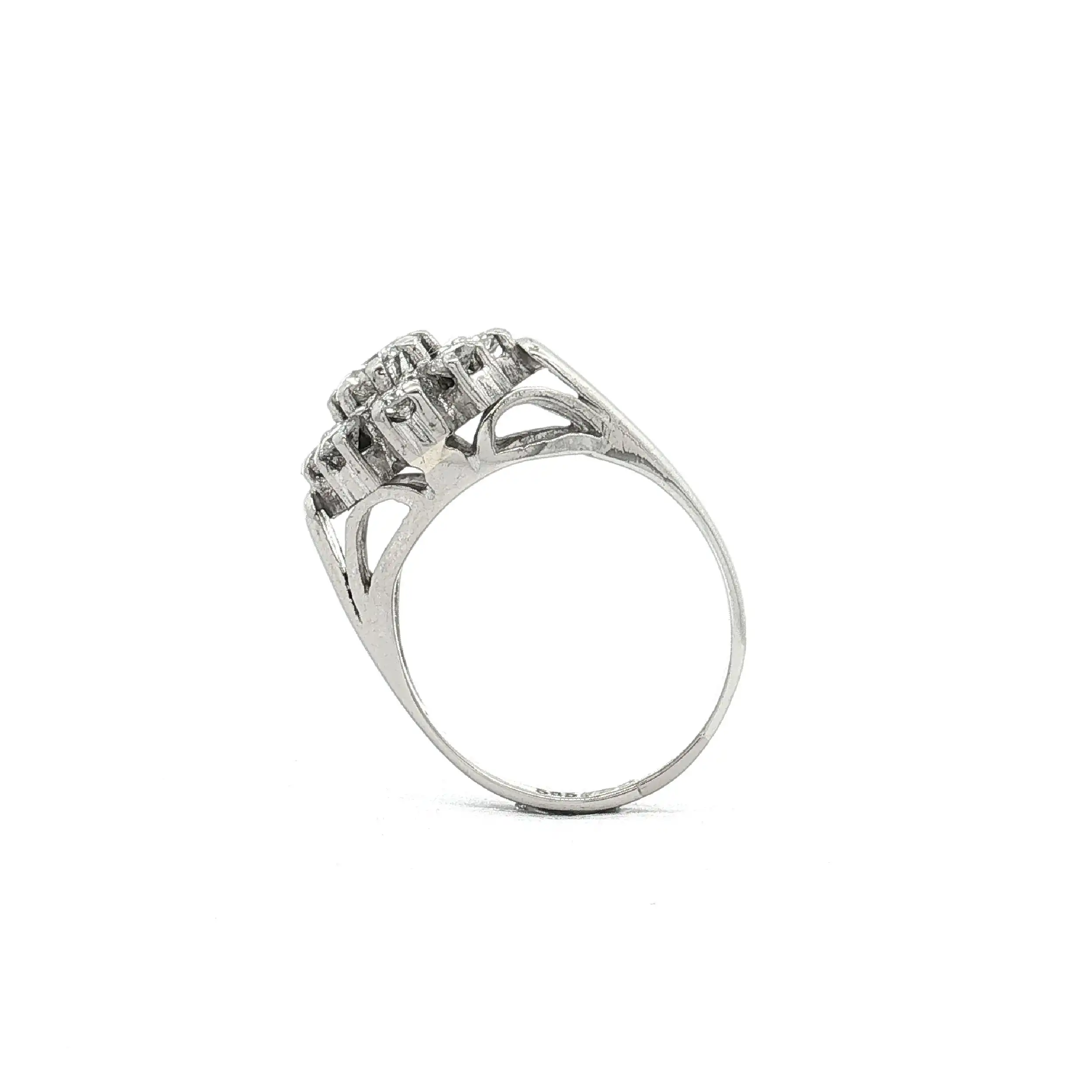 Ring Weißgold mit Brillanten