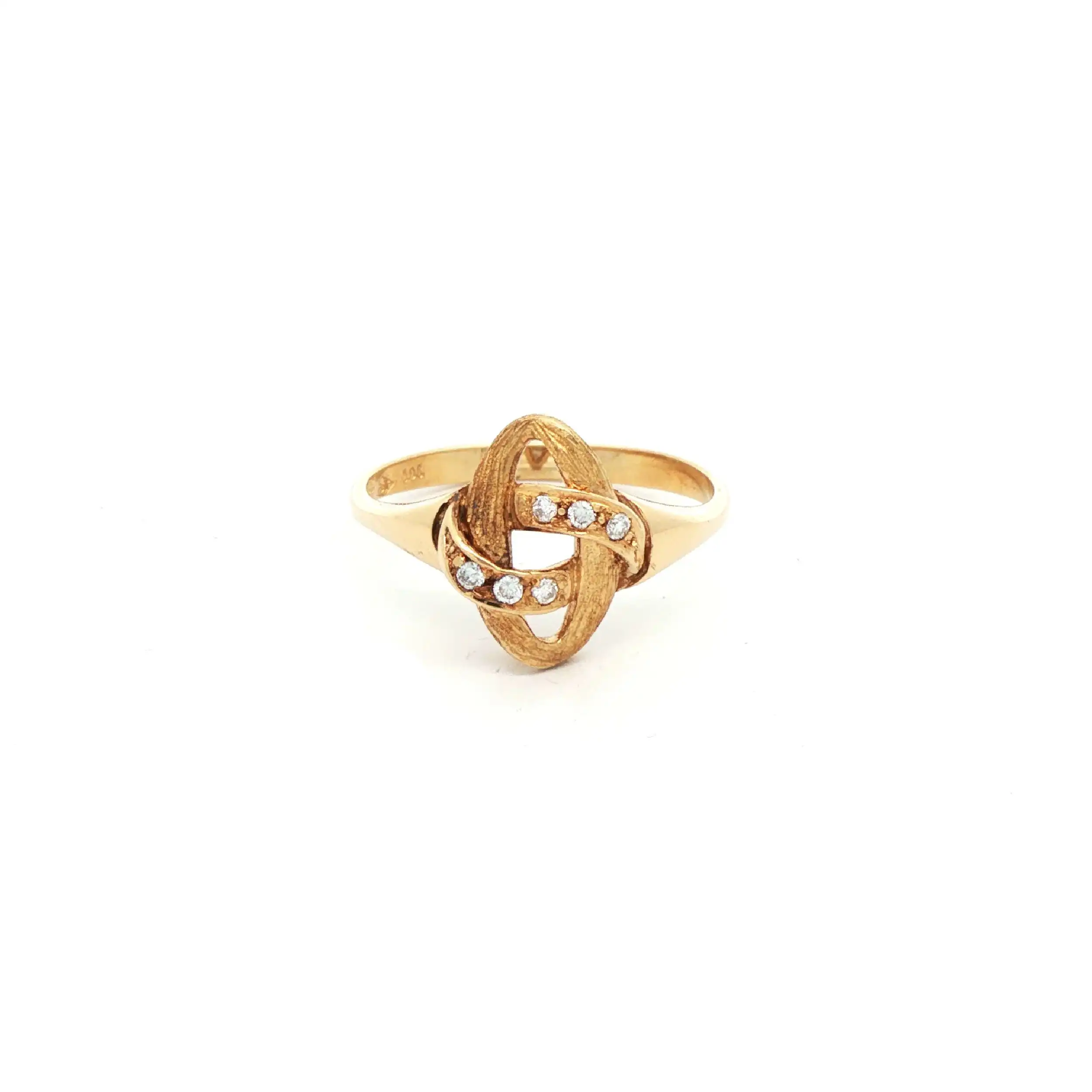 Ring Gelbgold mit Brillanten Ring Gelbgold mit Brillanten