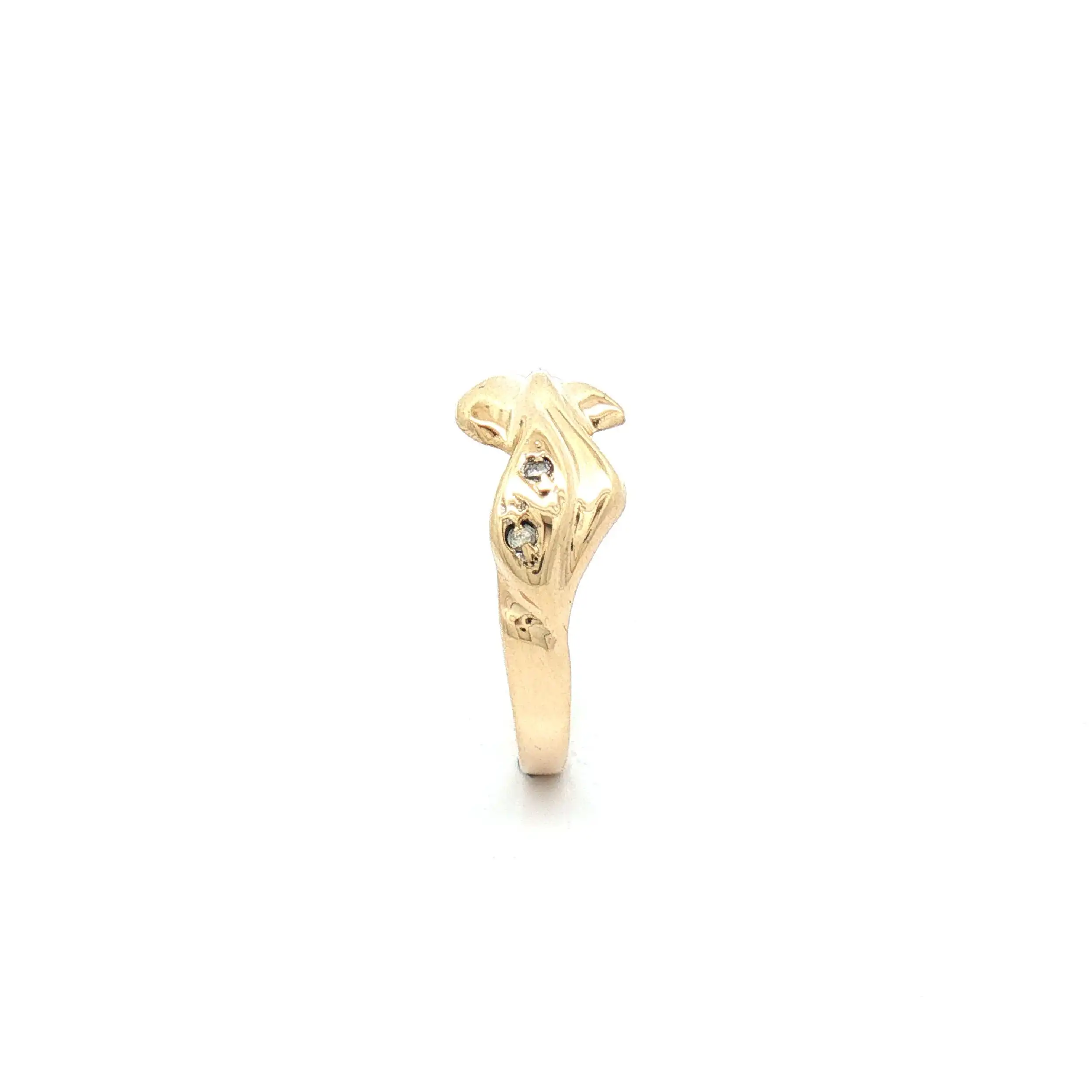 Ring Gelbgold mit Zirkonia Ring Gelbgold mit Zirkonia