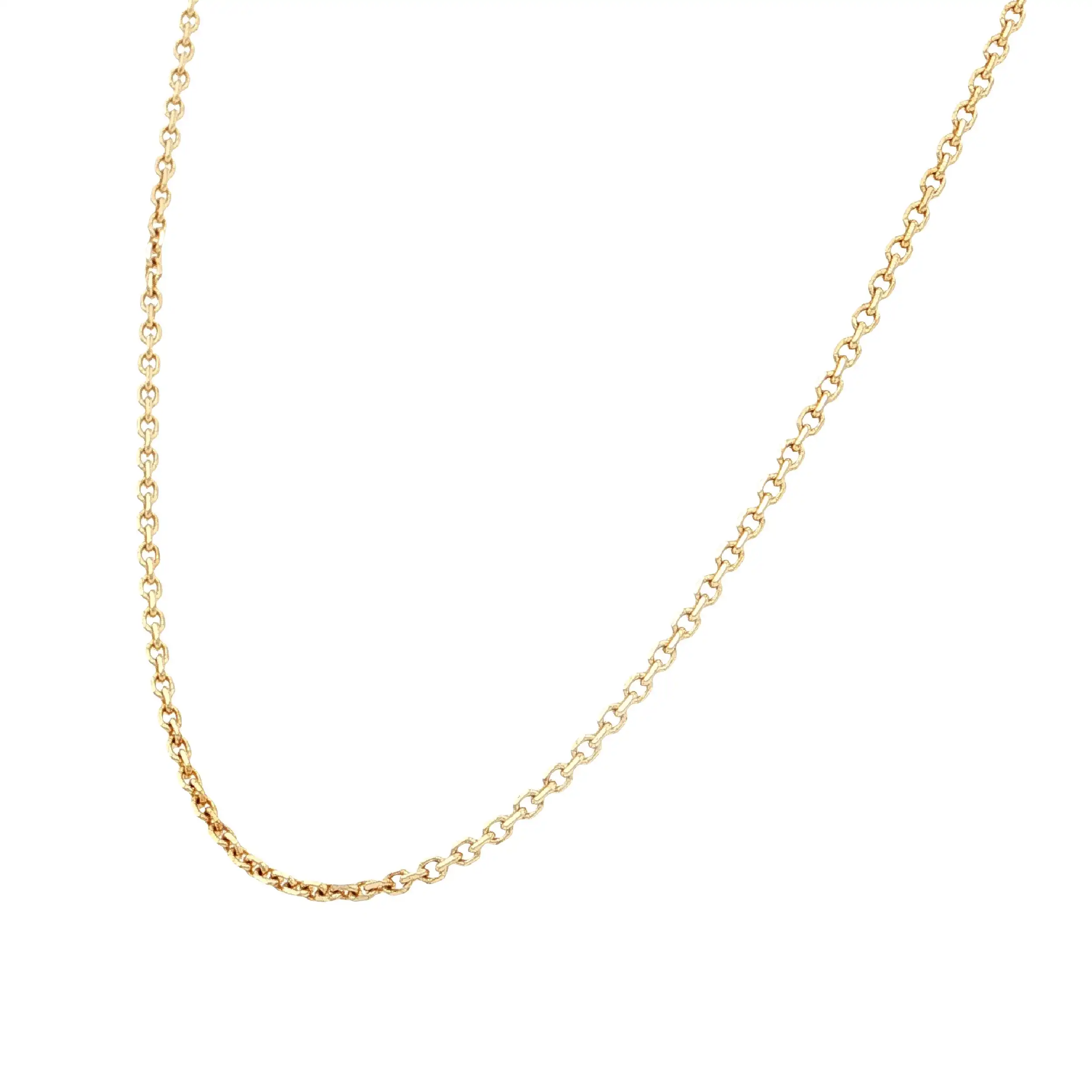 Ankerkette Gelbgold