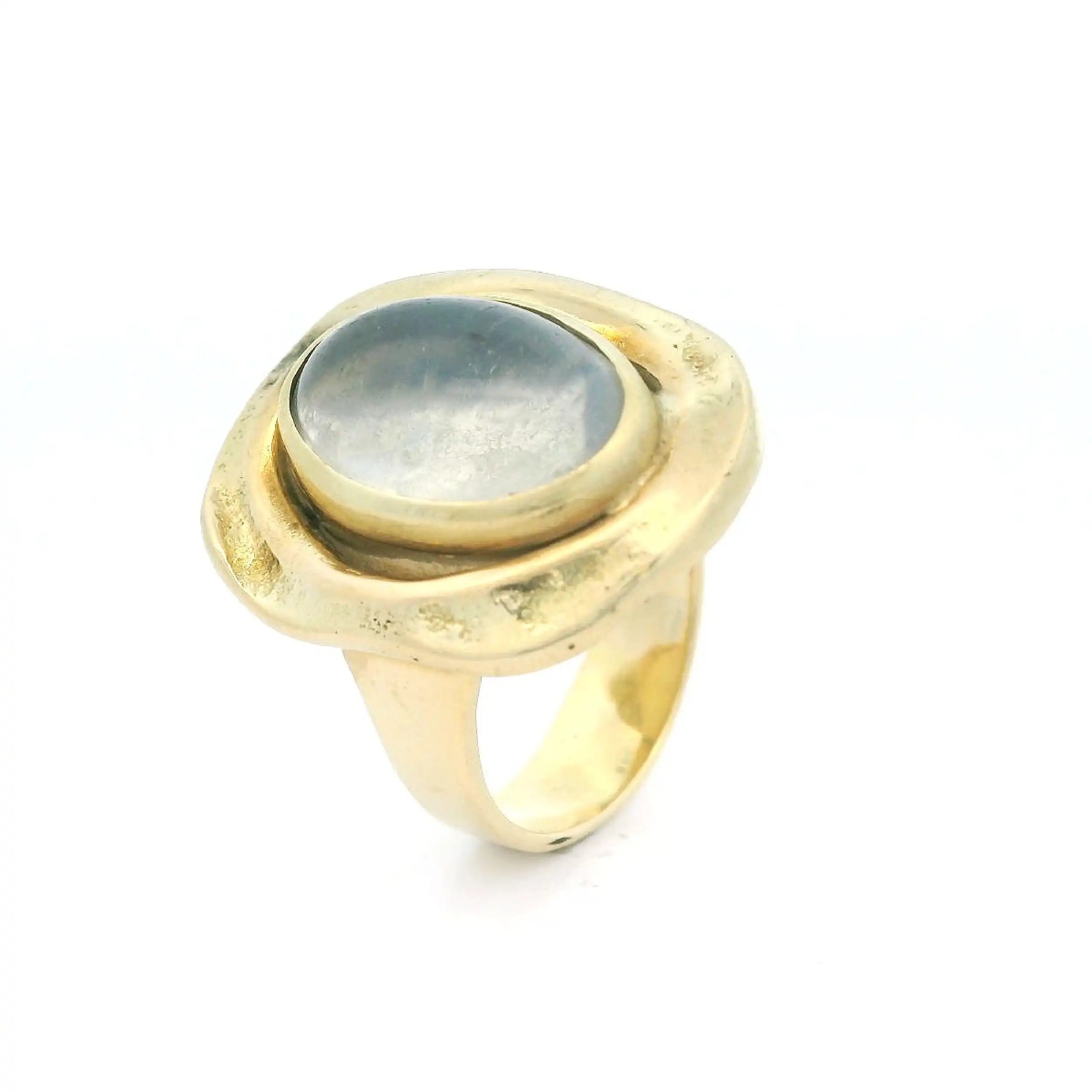 Ring Gelbgold mit Mondstein Ring Gelbgold mit Mondstein