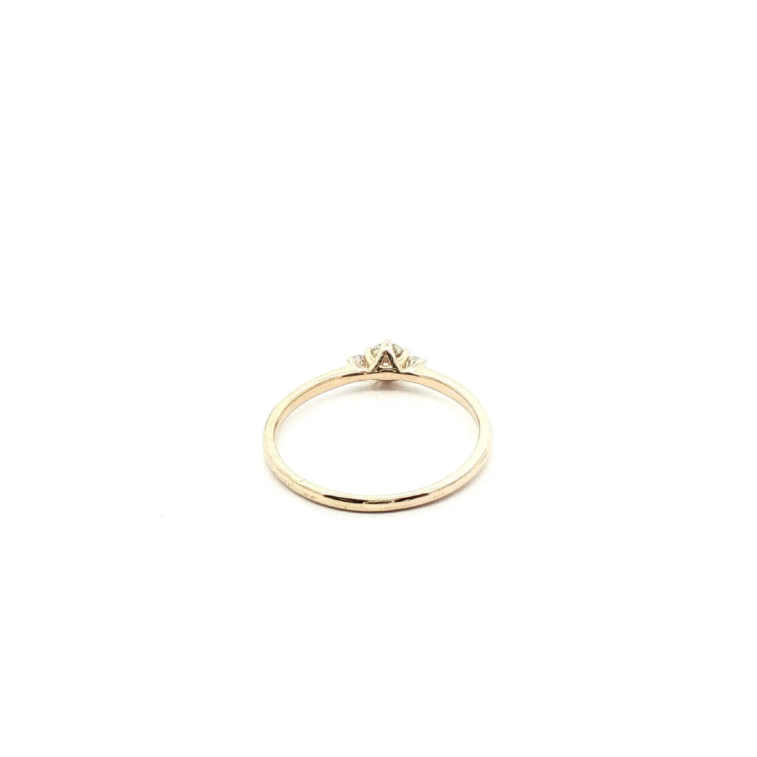 Ring Gelbgold mit Brillanten