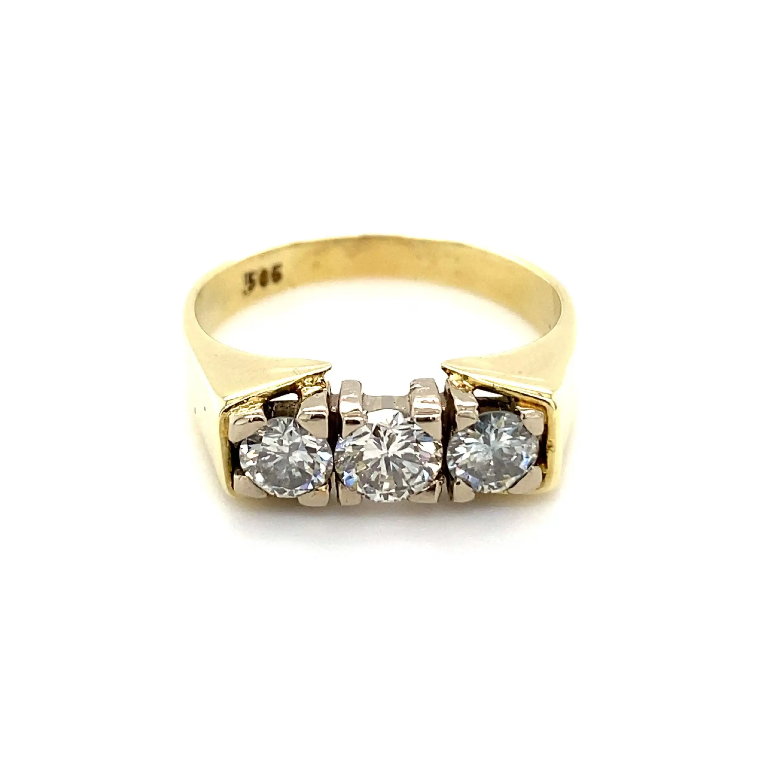 Ring Gelbgold mit Brillanten Ring Gelbgold mit Brillanten