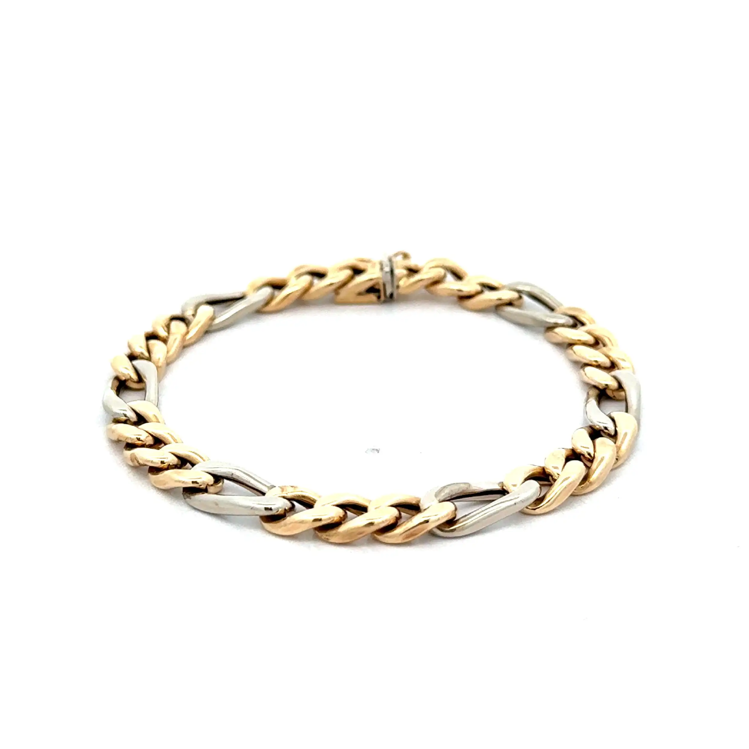 Figaroarmband Bicolor Figaroarmband Bicolor