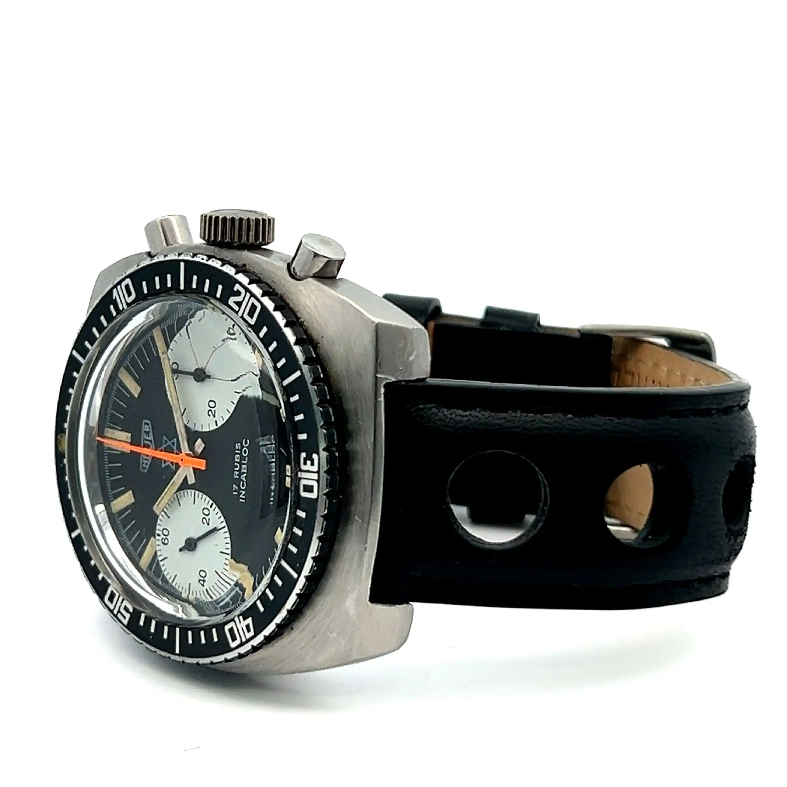 Herrenuhr Heuer Ref. M1977 Vintage Israelische Luftwaffe cal. 7733
