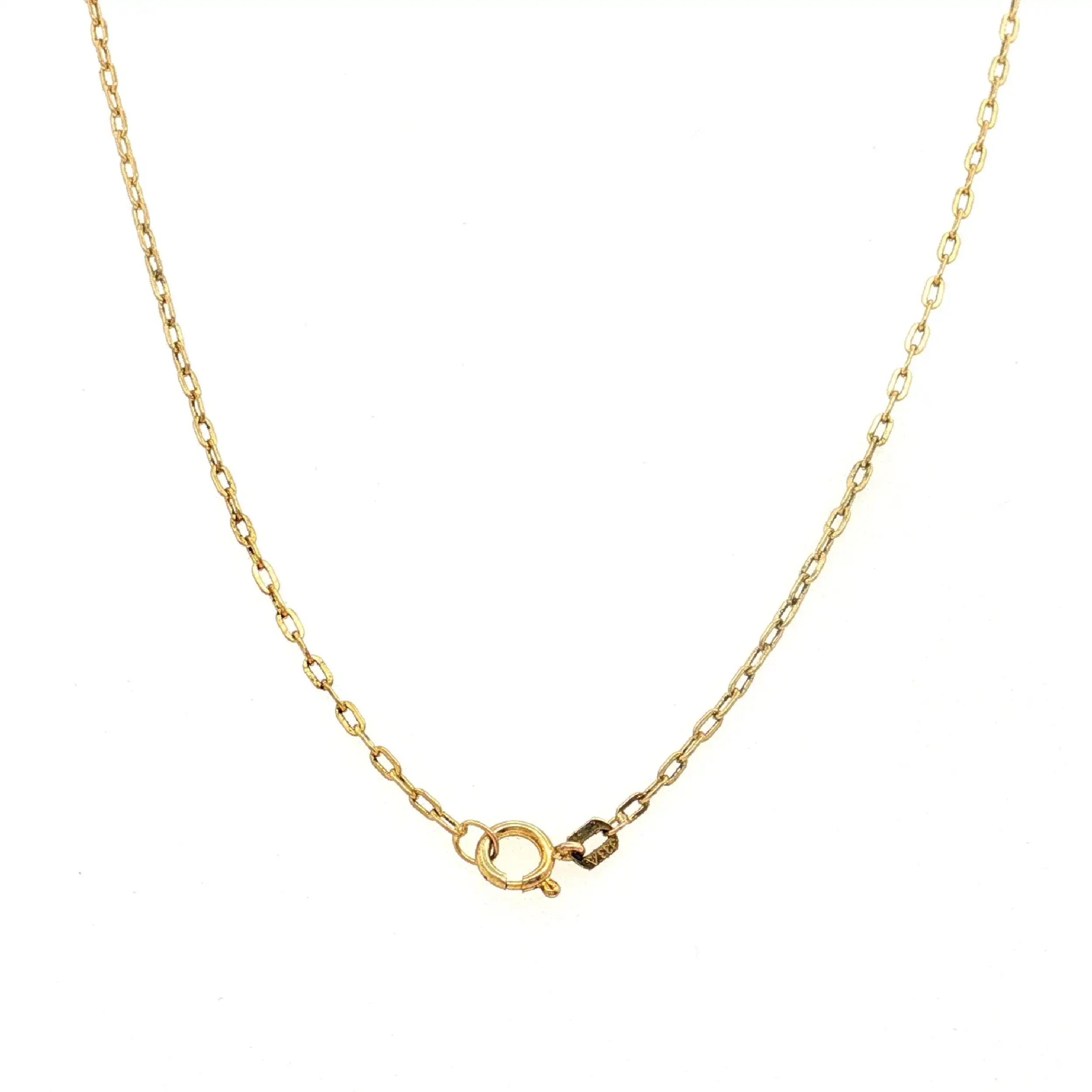 1 Ankerkette Gelbgold