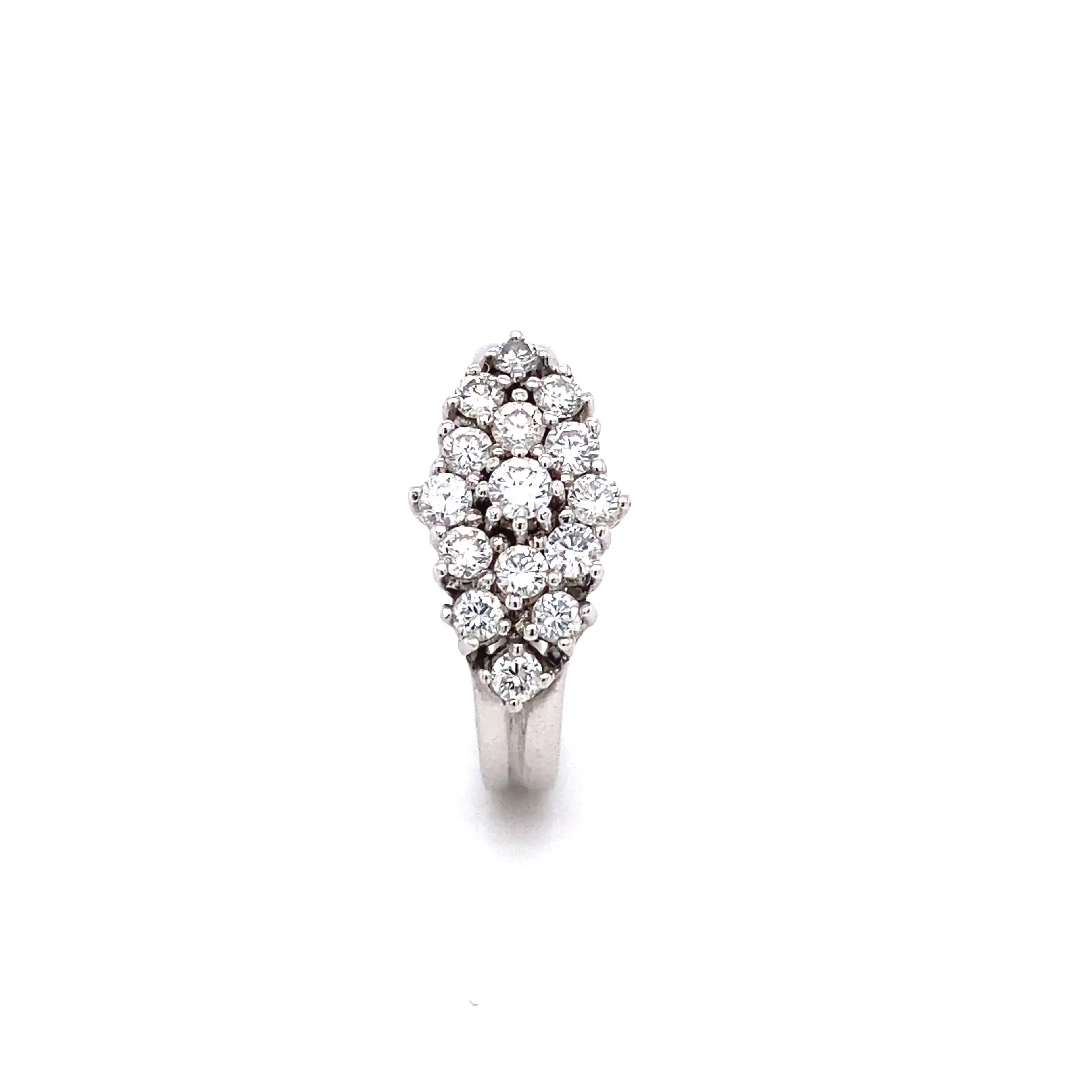 Ring Weißgold mit Brillanten Ring Weißgold mit Brillanten