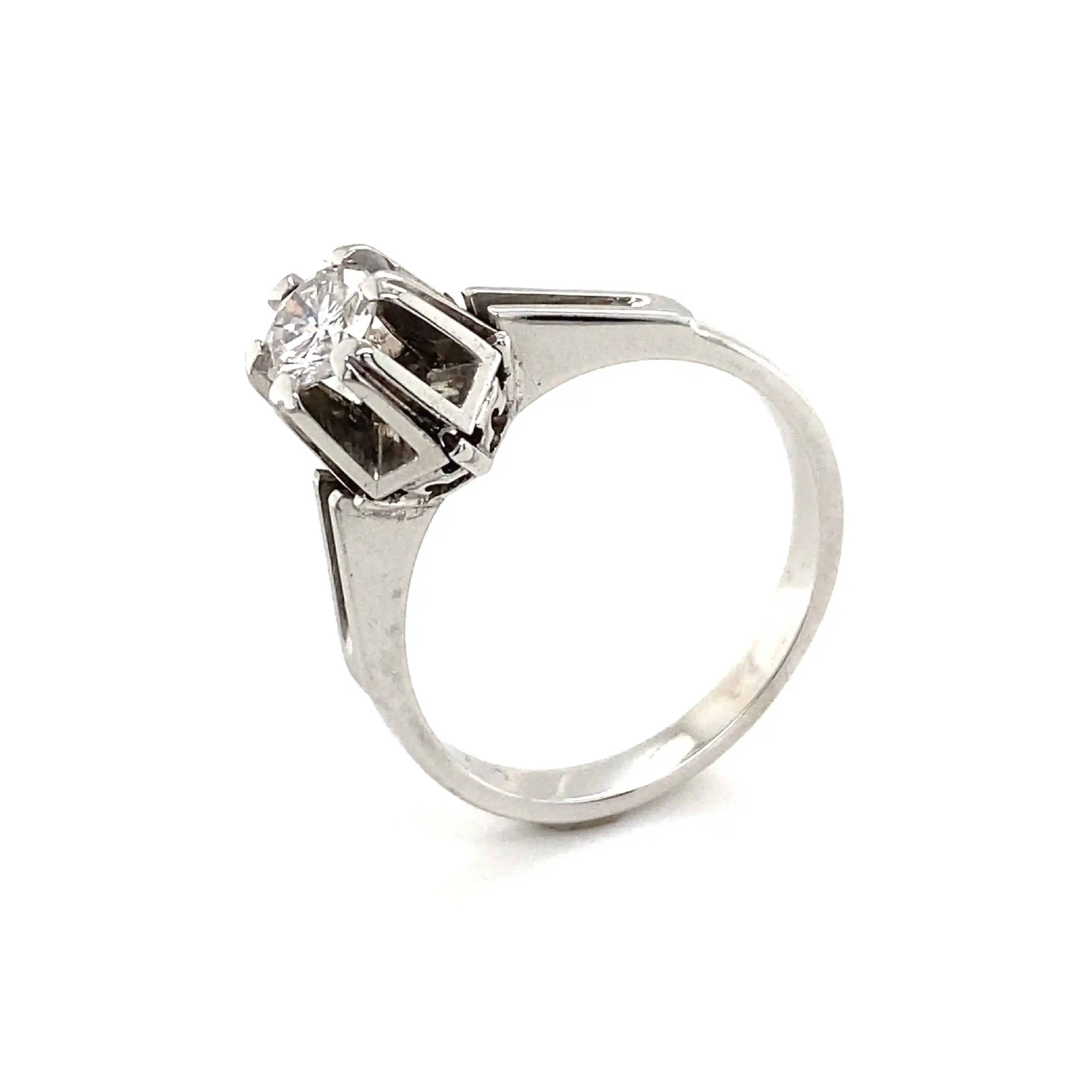 Ring Weißgold mit Brillant