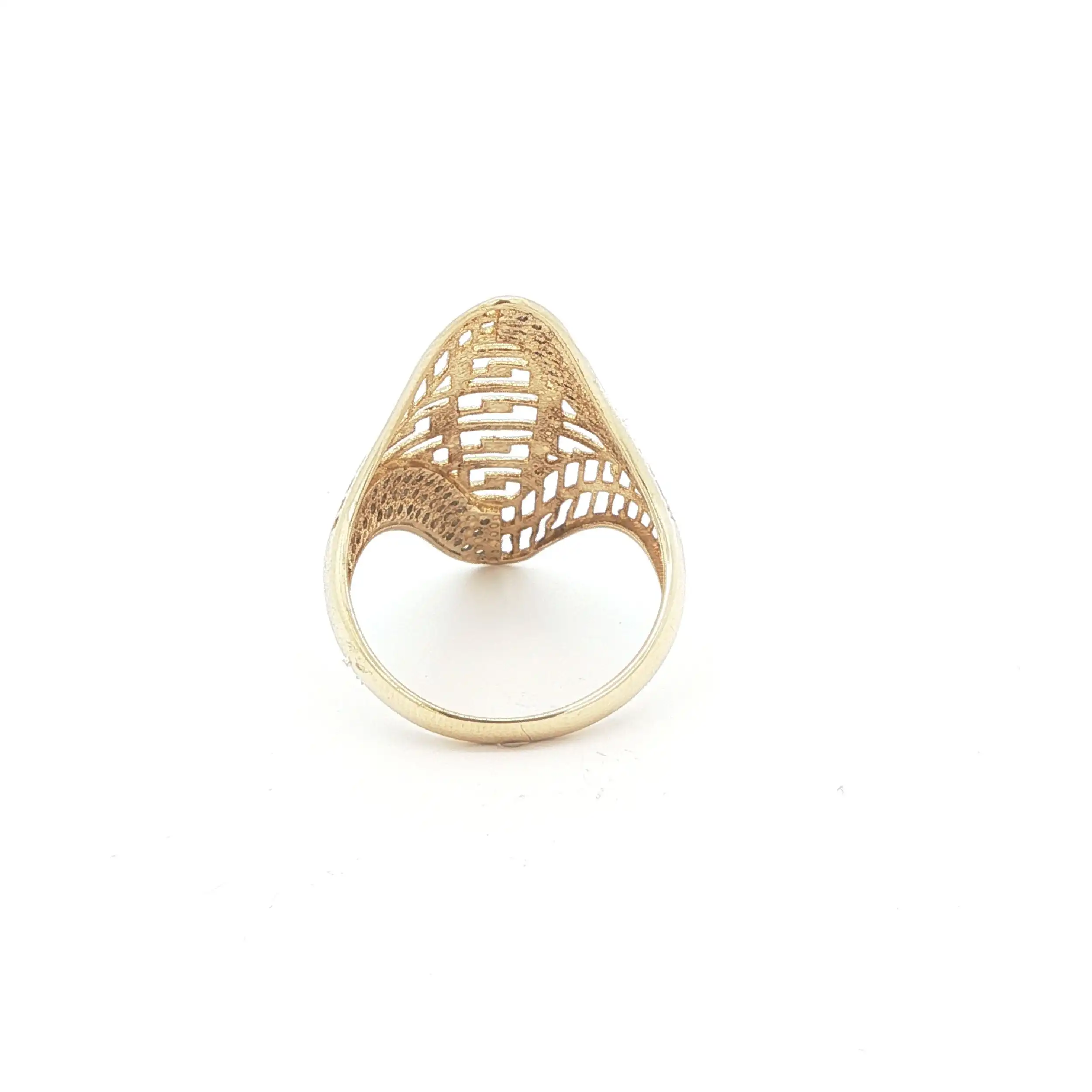 Damenring Bicolor mit Zirkonia