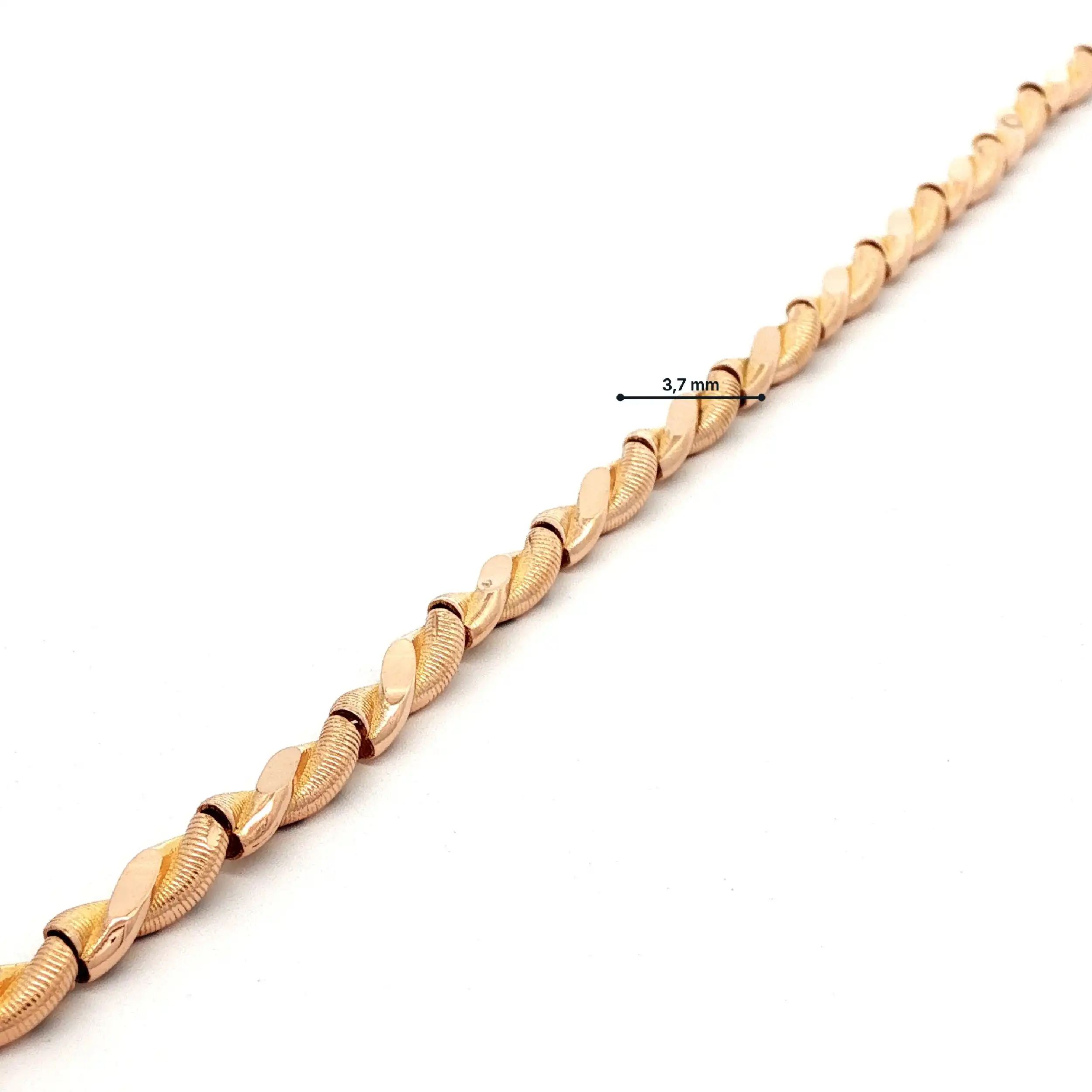 Armband Gelbgold halbmassiv
