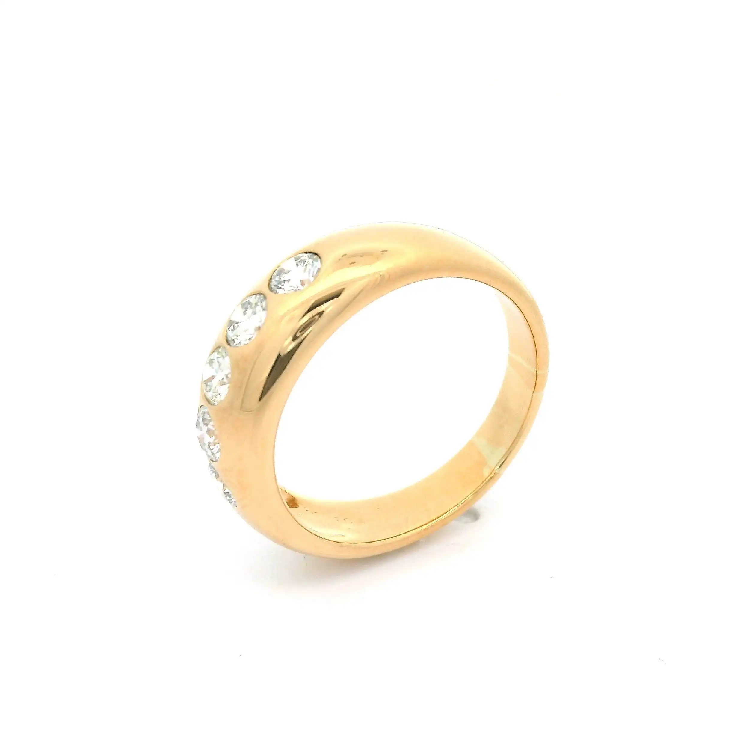 Ring Gelbgold mit Brillanten Ring Gelbgold mit Brillanten