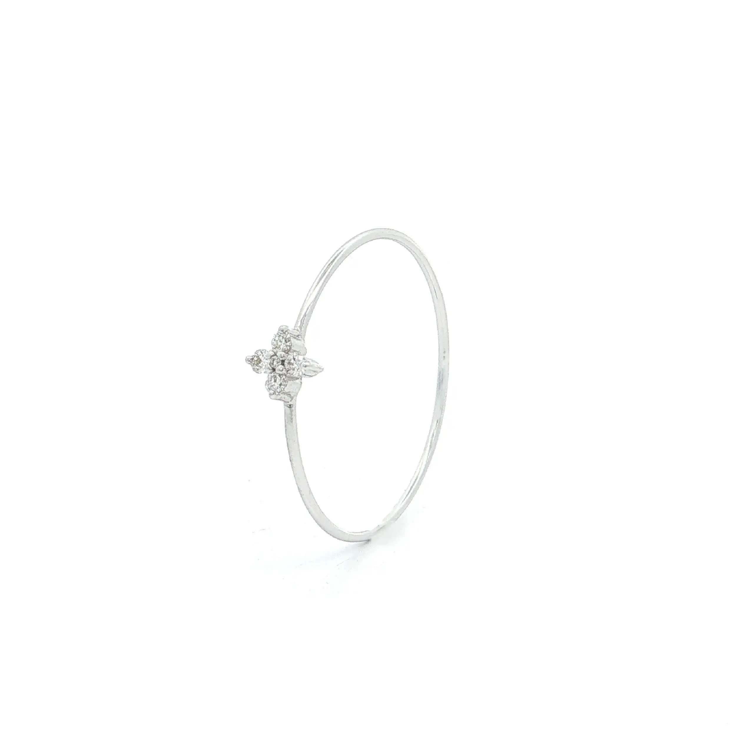 Ring Weißgold mit Brillanten Ring Weißgold mit Brillanten