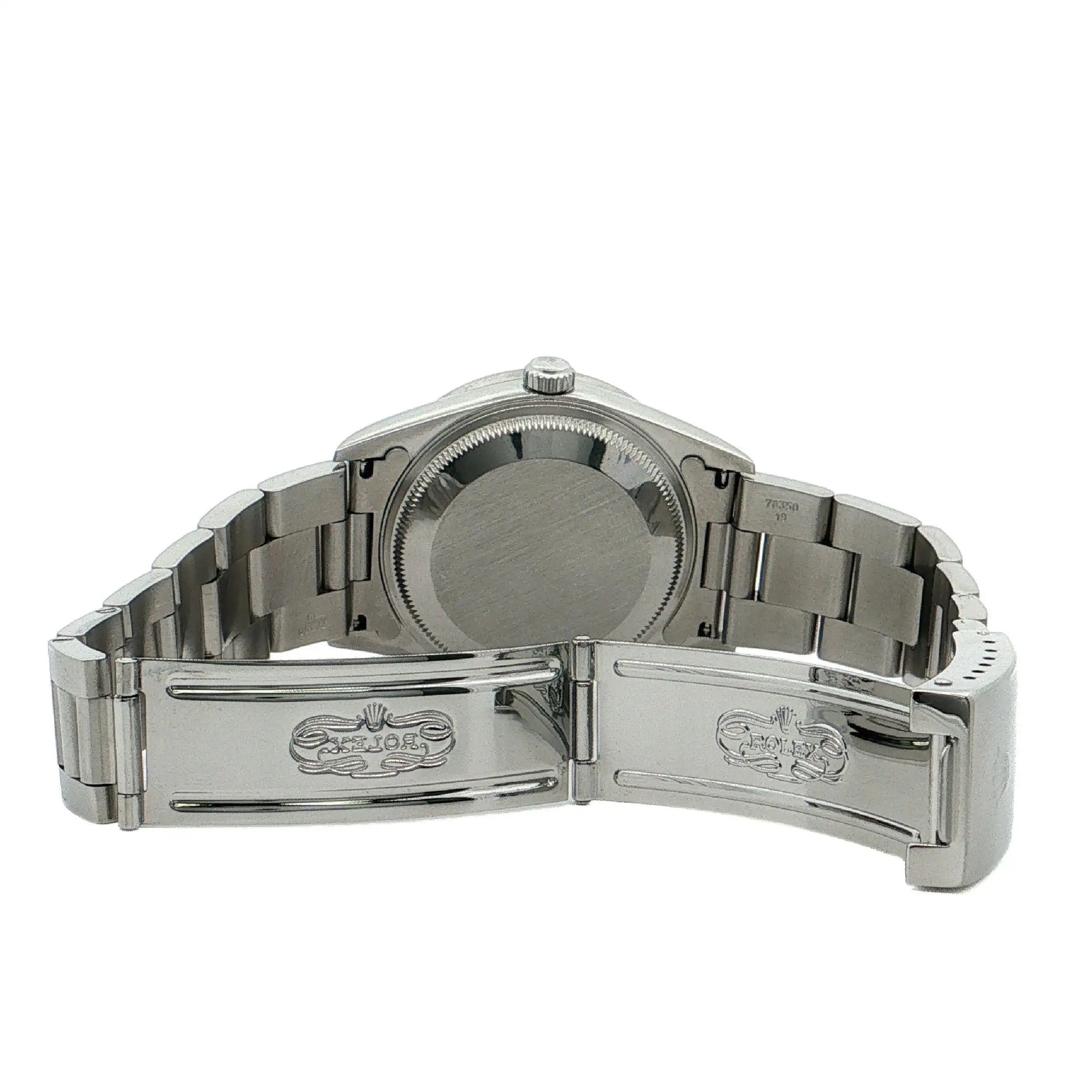 Herrenuhr Rolex Oyster Perpetual Date Ref.15210 mit Papiere aus 2006