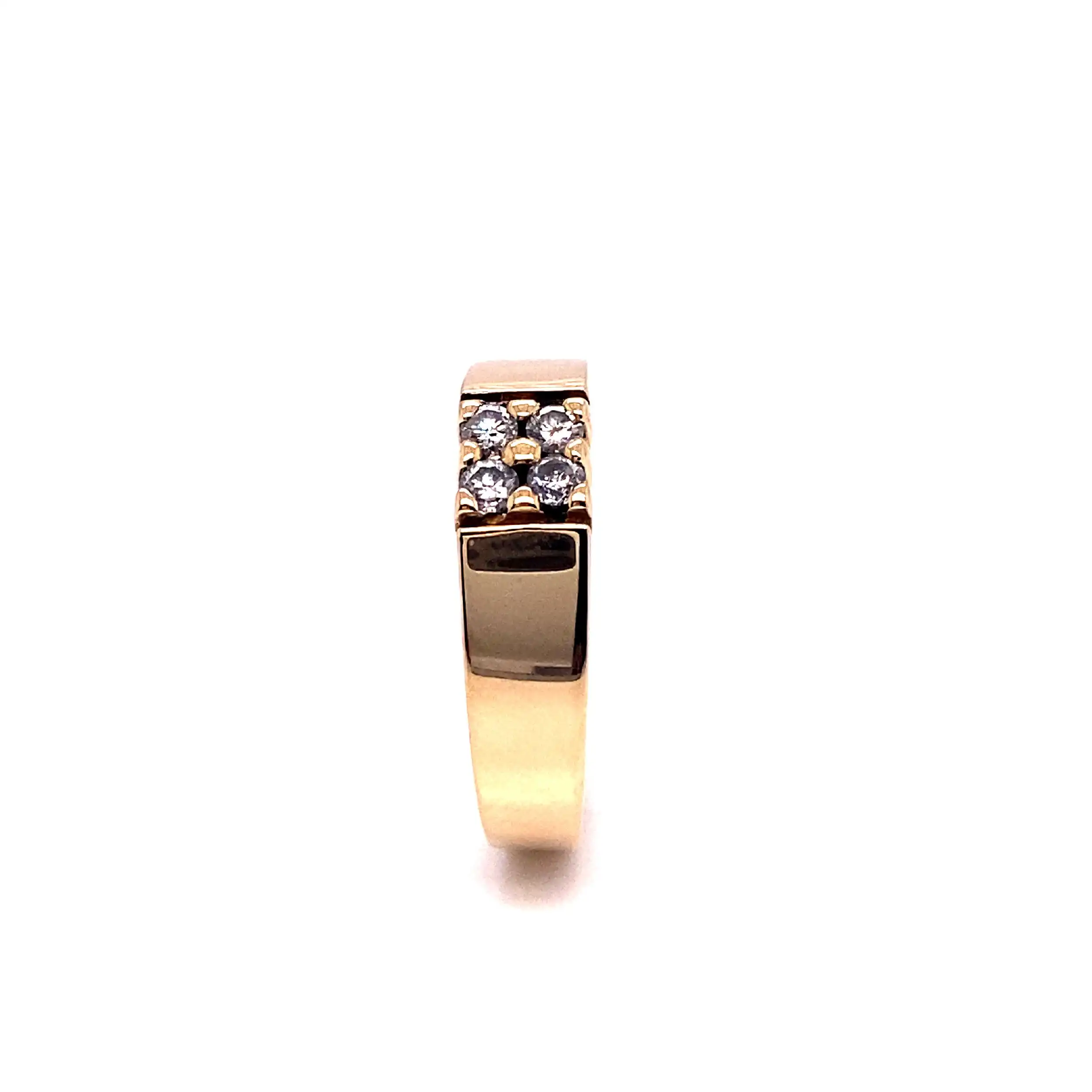 Ring Gelbgold mit Brillanten Ring Gelbgold mit Brillanten