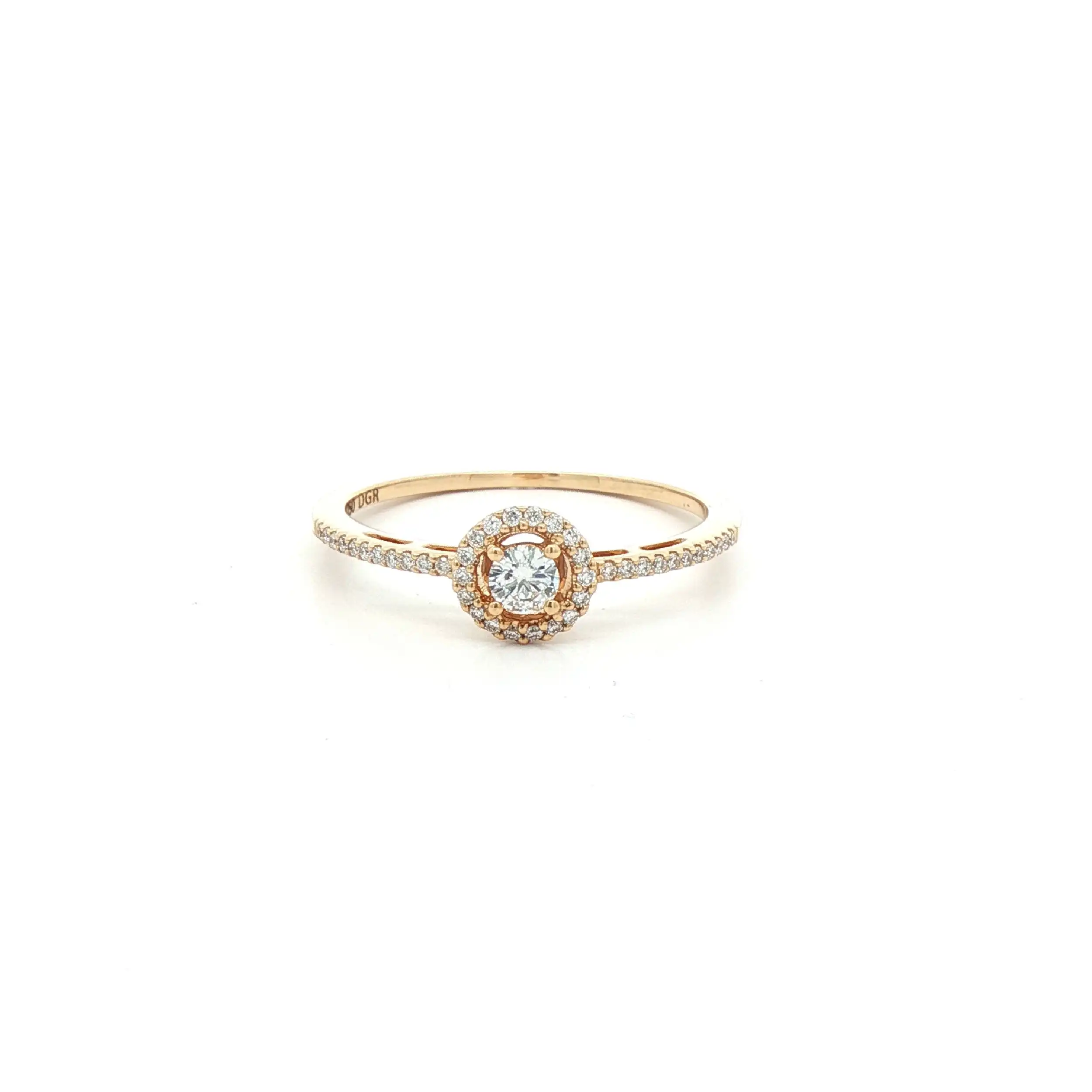 Ring Gelbgold mit Brillanten